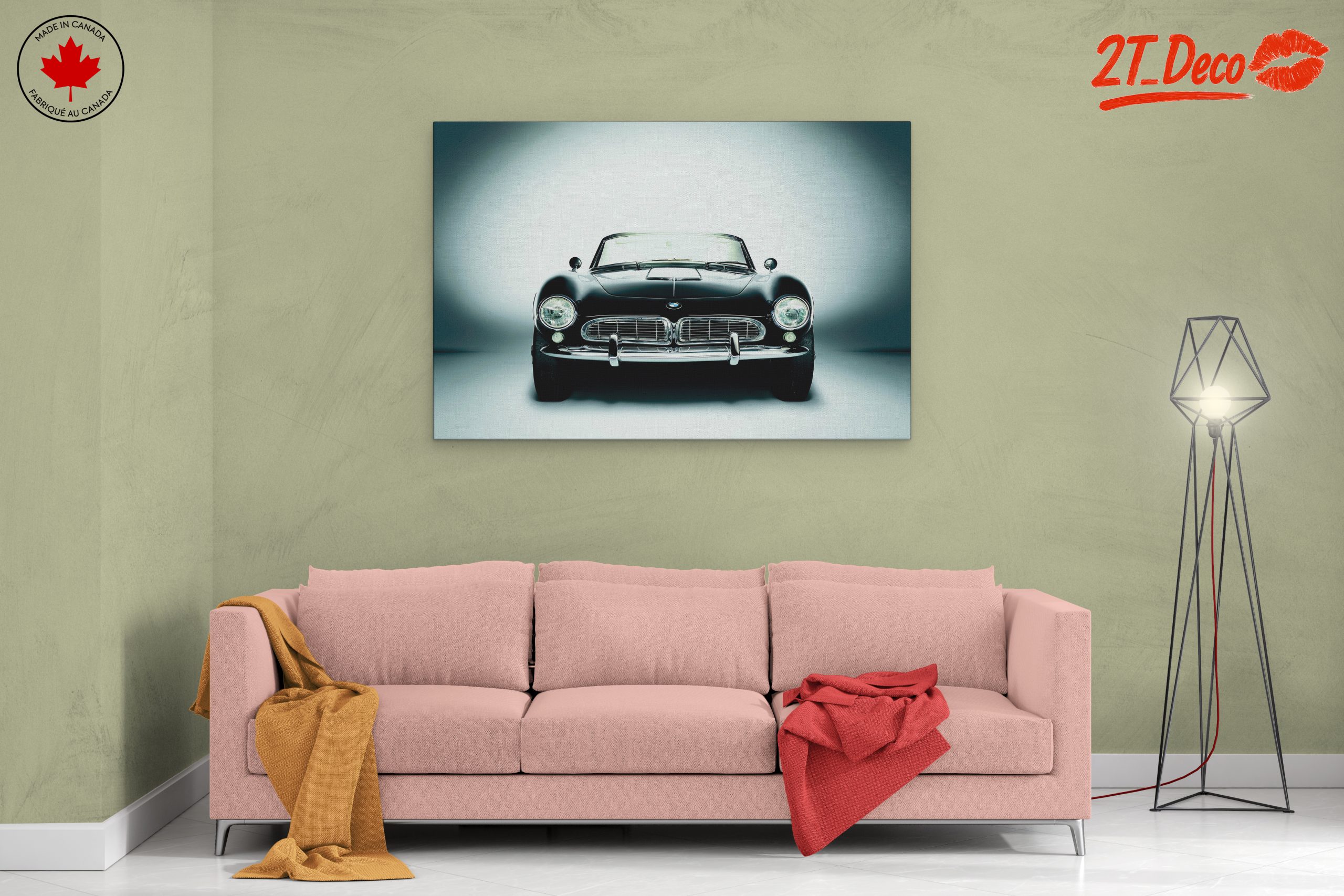 Stunning Classic Car Art Piece - Image 2