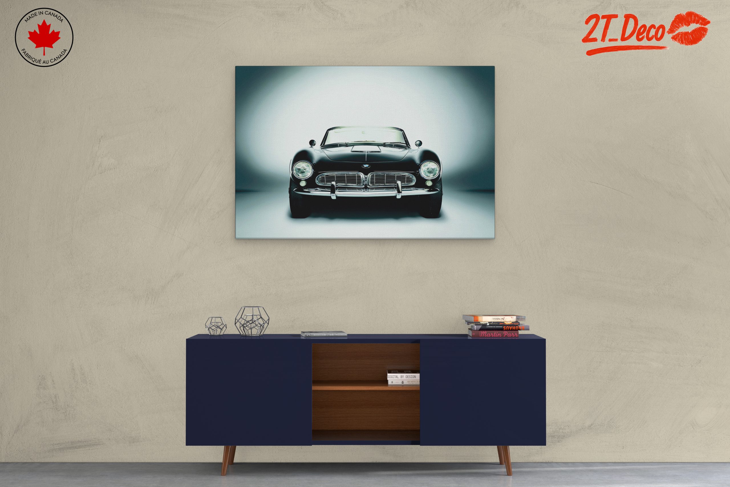 Stunning Classic Car Art Piece - Image 3