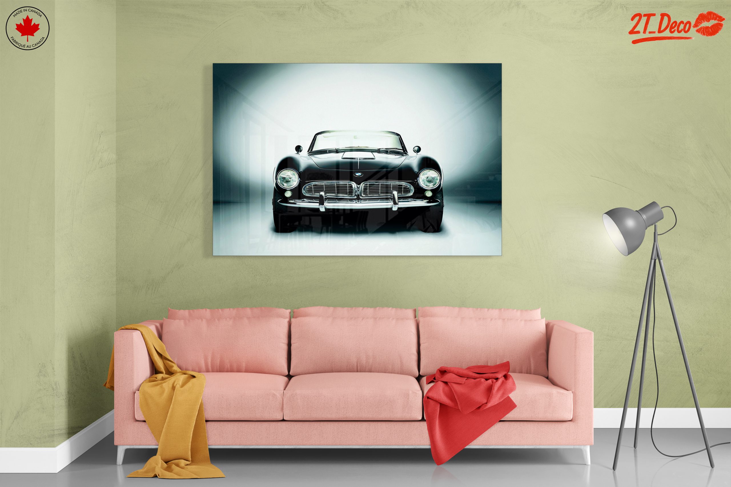 Stunning Classic Car Art Piece - Image 7