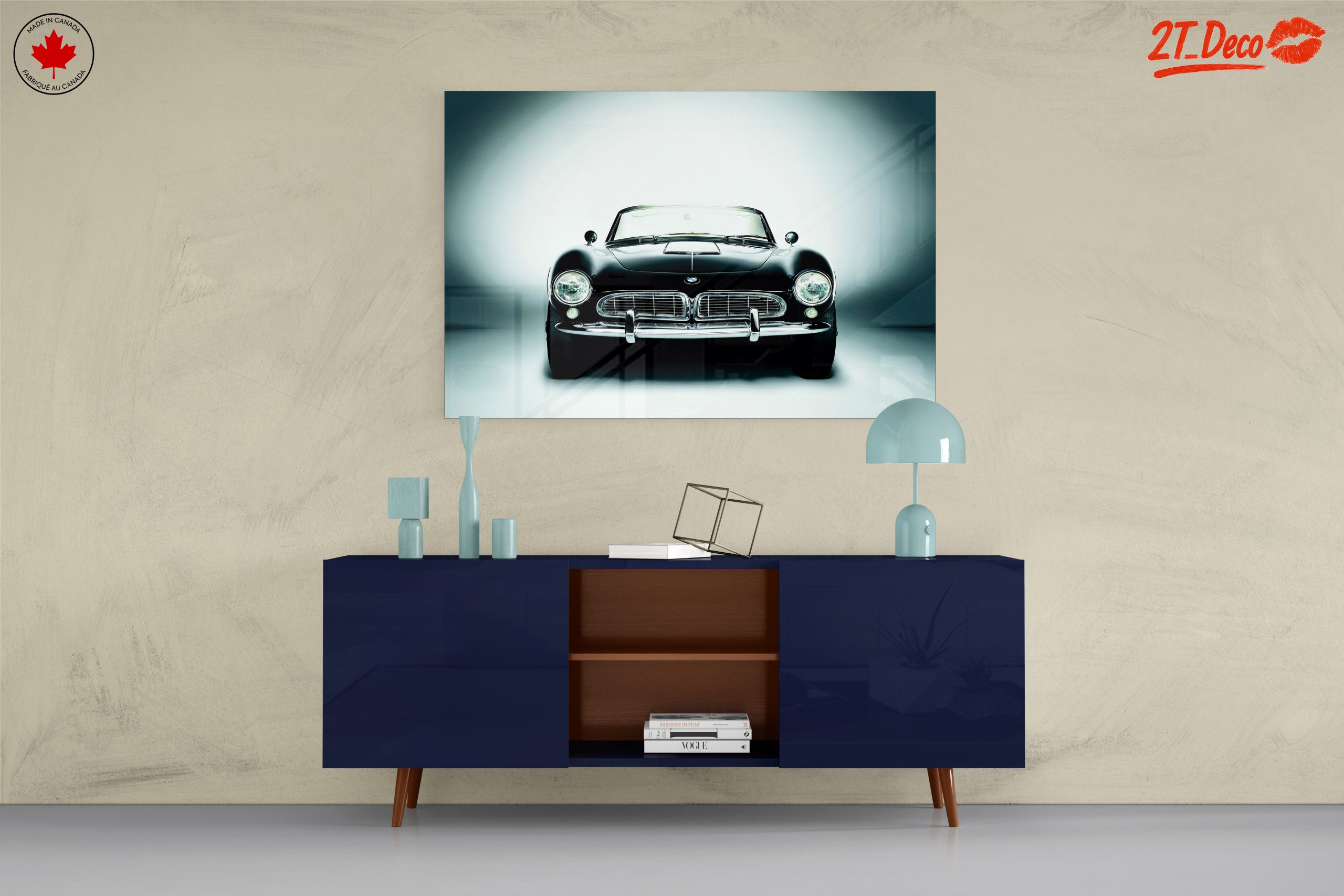 Stunning Classic Car Art Piece - Image 8