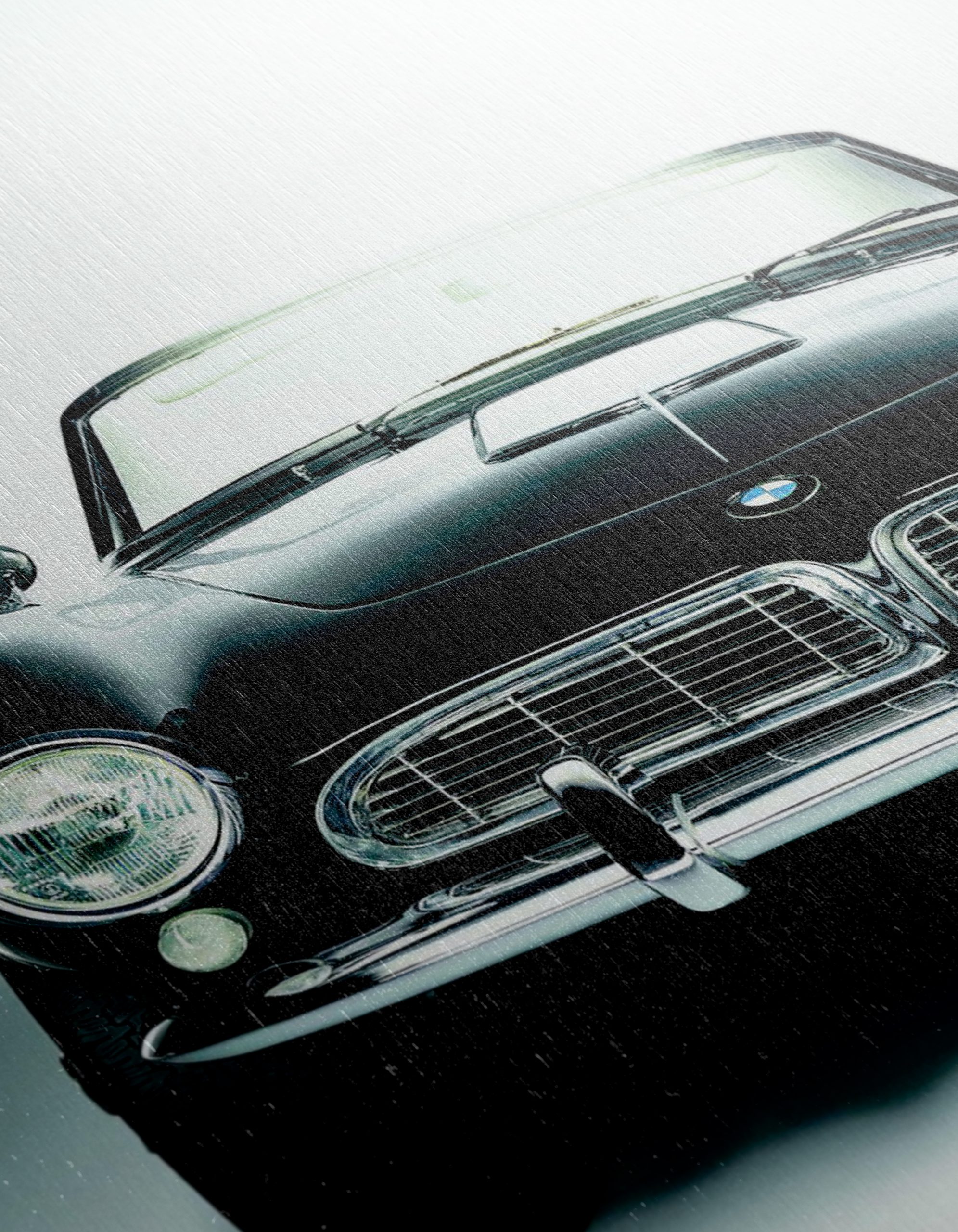 Stunning Classic Car Art Piece - Image 12