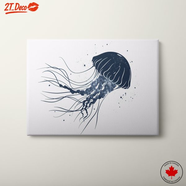 Abstract Jellyfish Art for Modern Interiors