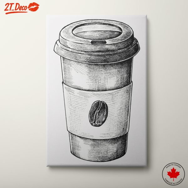 Stylish Coffee Cup Illustration