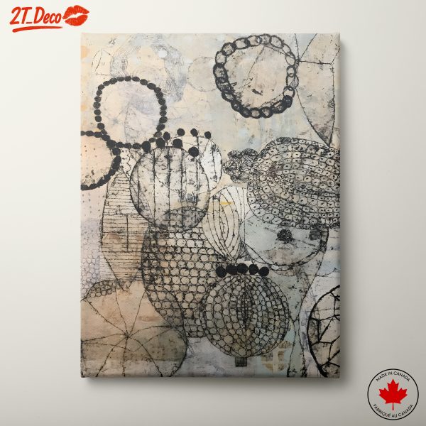 Graphic Abstract Shapes and Patterns Art