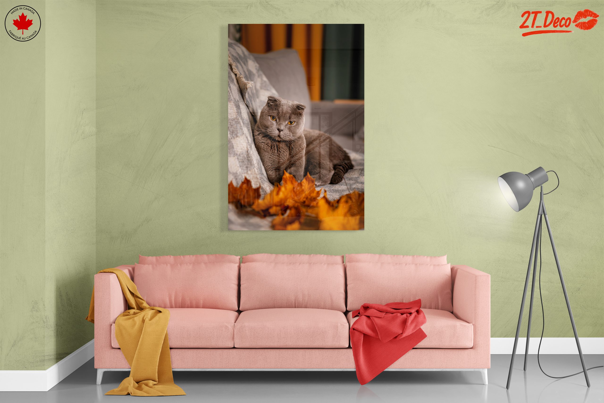 Charming Cat Wall Art - Image 7