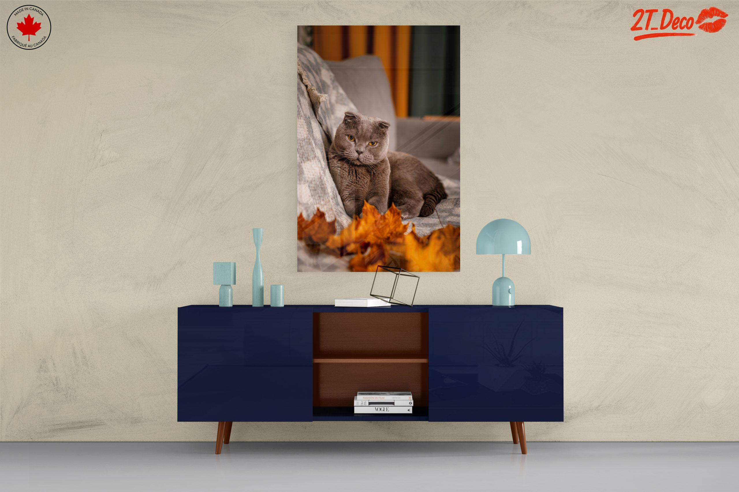 Charming Cat Wall Art - Image 8
