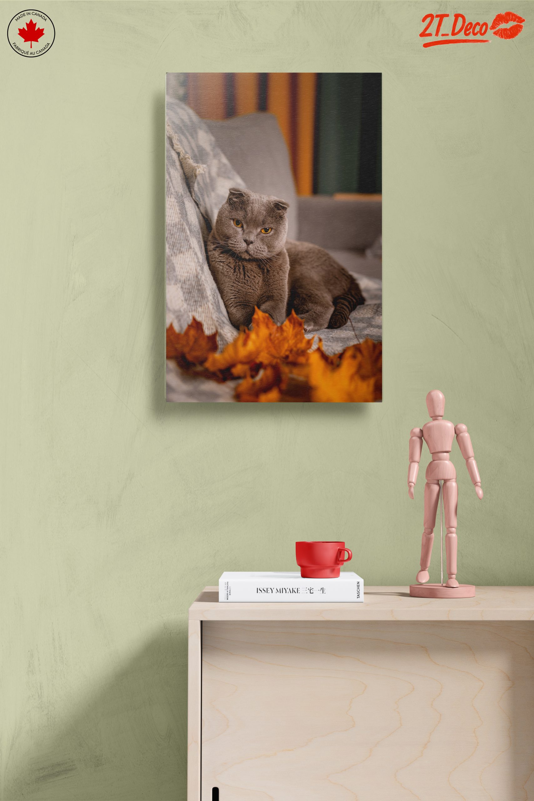 Charming Cat Wall Art - Image 14