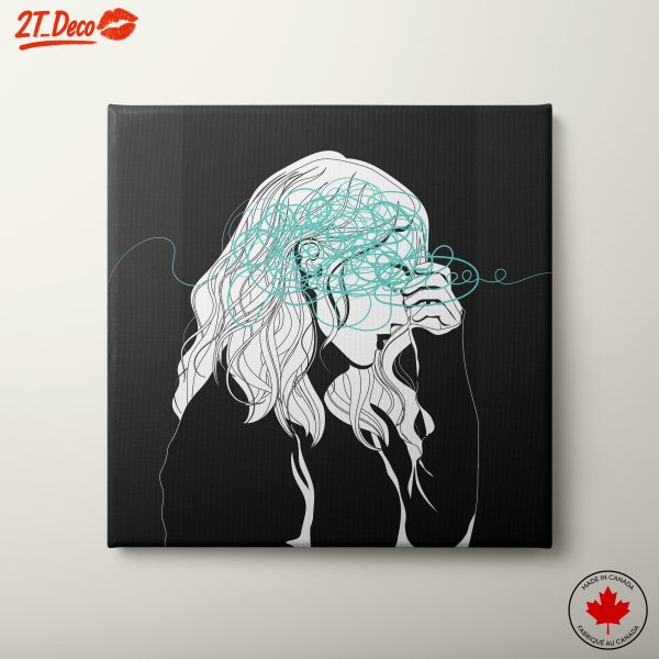 Stylized Contemporary Portrait of a Woman 9