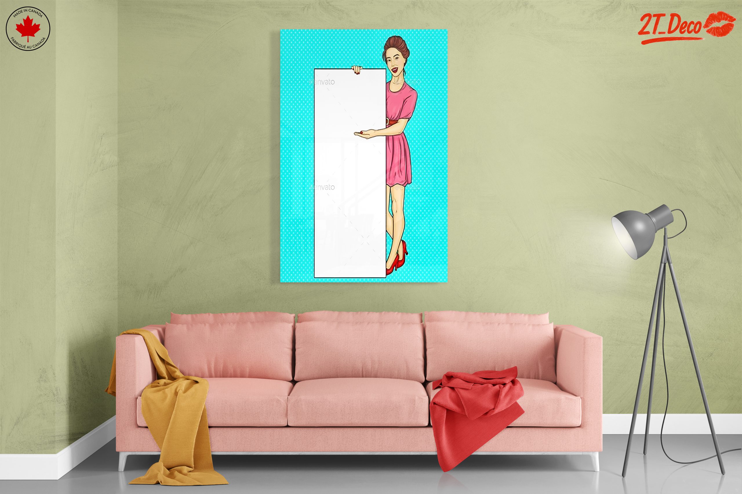 Retro Style Pop Art Woman - Image 7