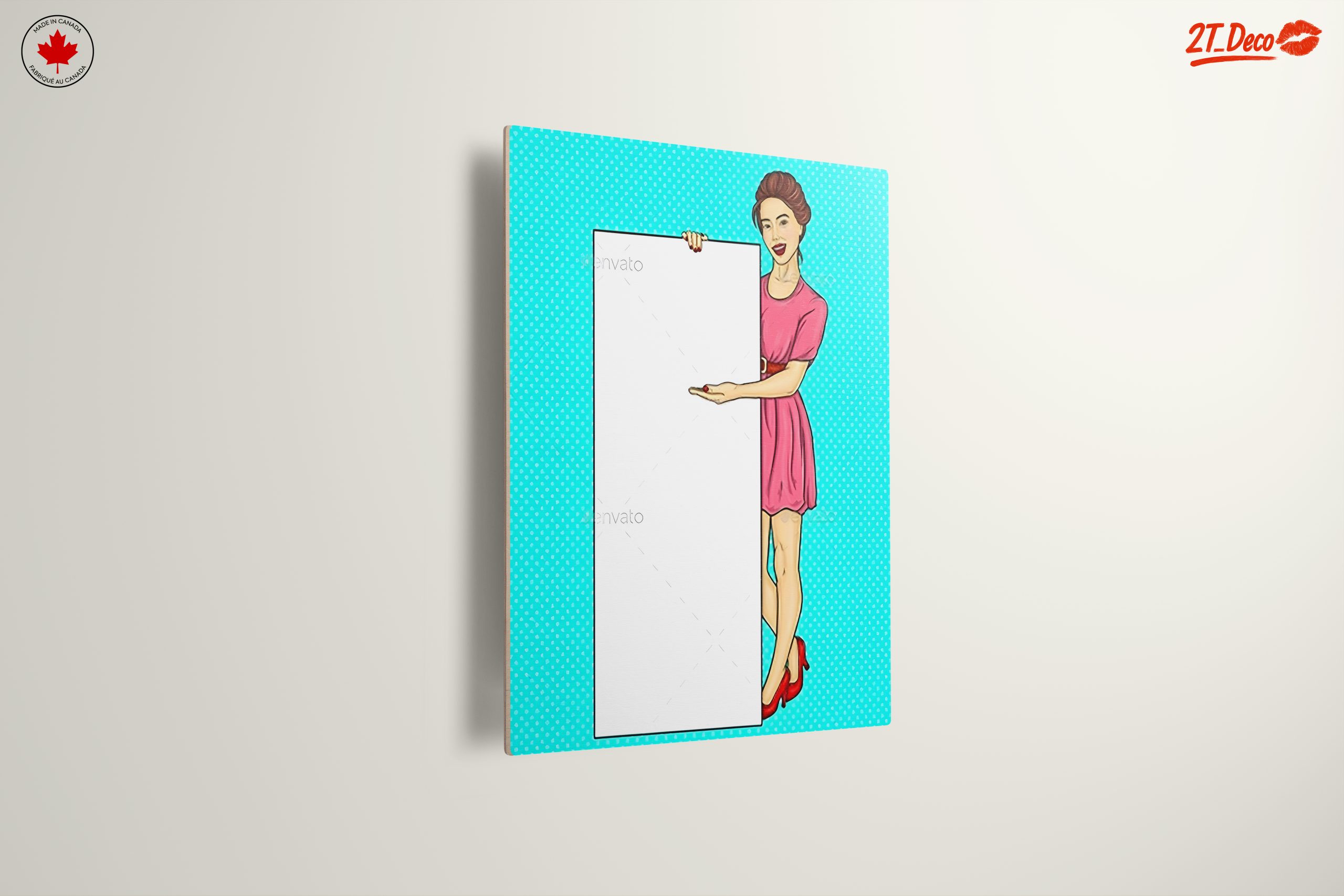 Retro Style Pop Art Woman - Image 13