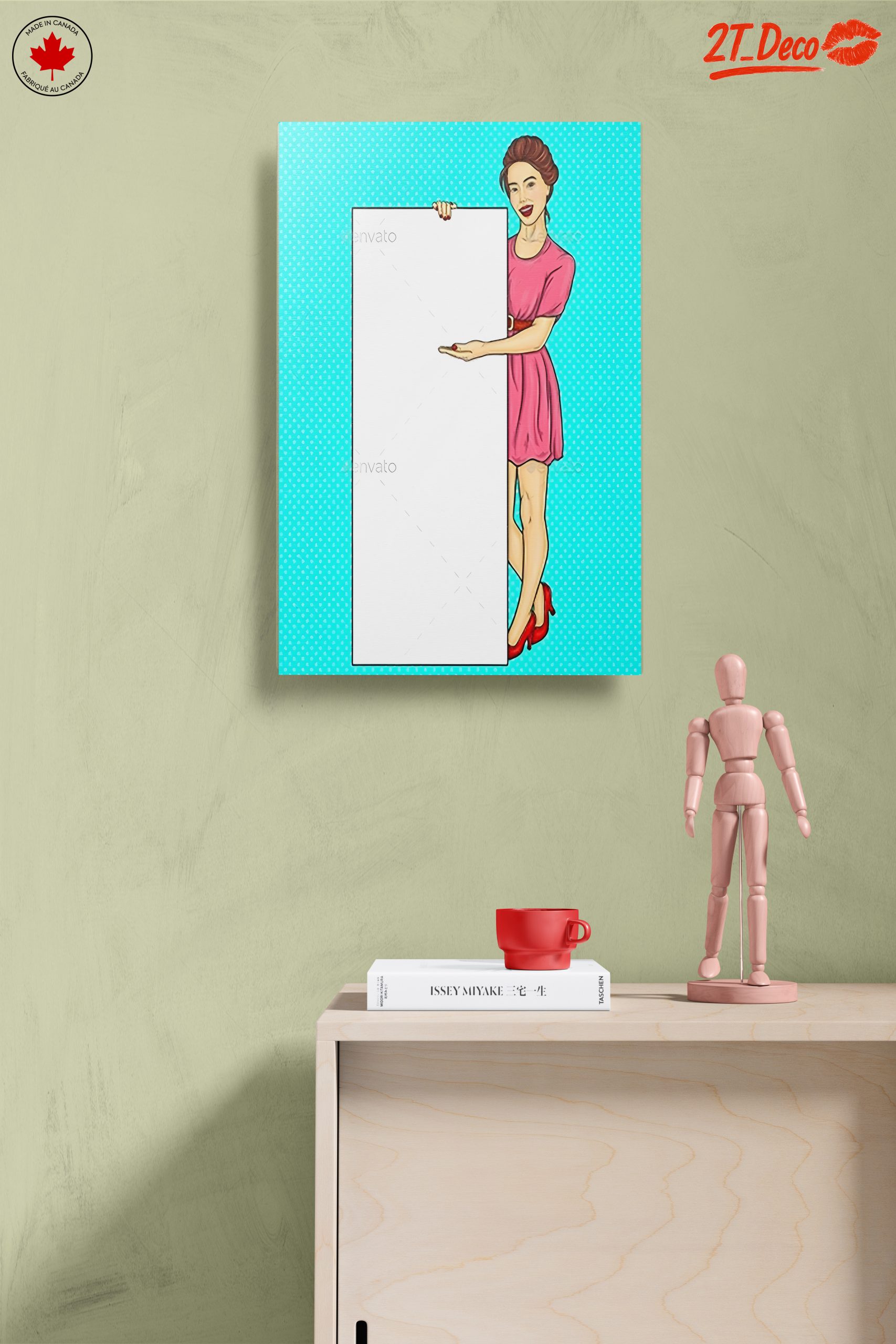 Retro Style Pop Art Woman - Image 14