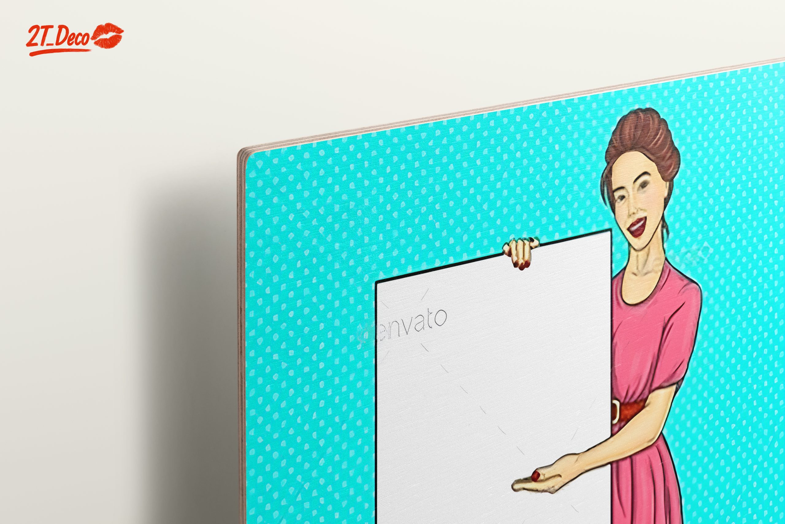 Retro Style Pop Art Woman - Image 15