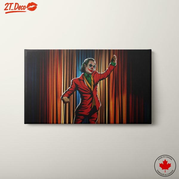 Joker Artwork with Vibrant Colors
