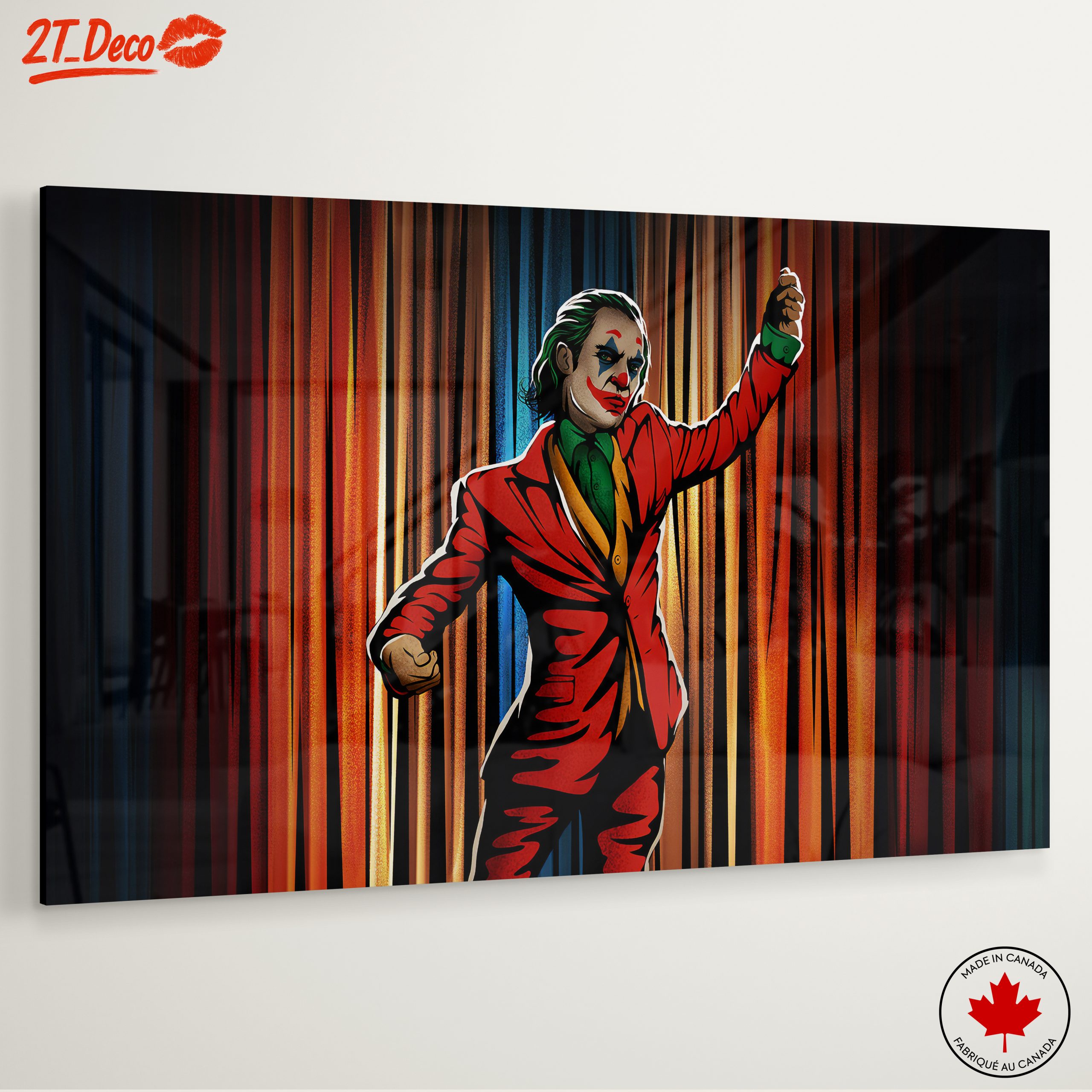 Joker Artwork with Vibrant Colors - Image 6