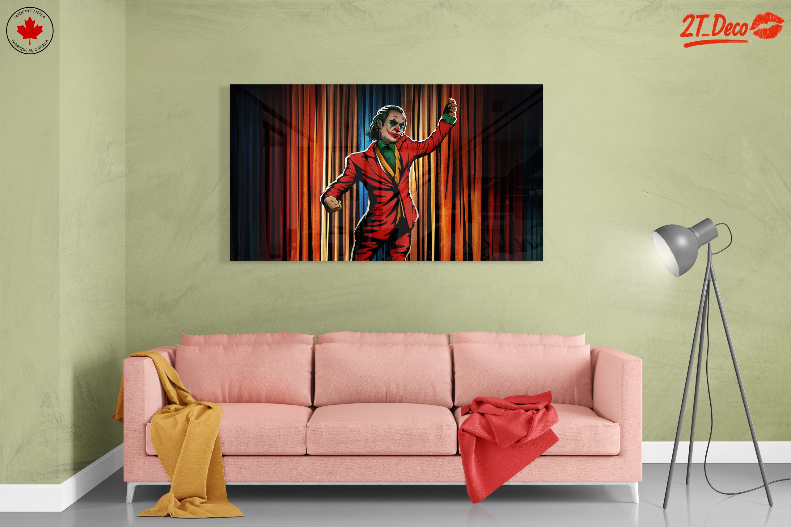 Joker Artwork with Vibrant Colors - Image 7