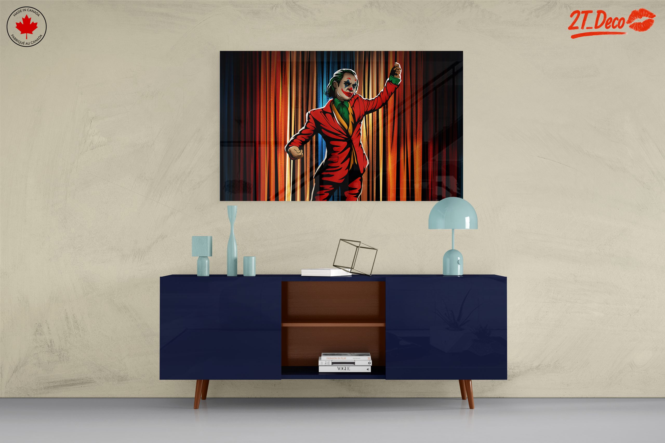 Joker Artwork with Vibrant Colors - Image 8