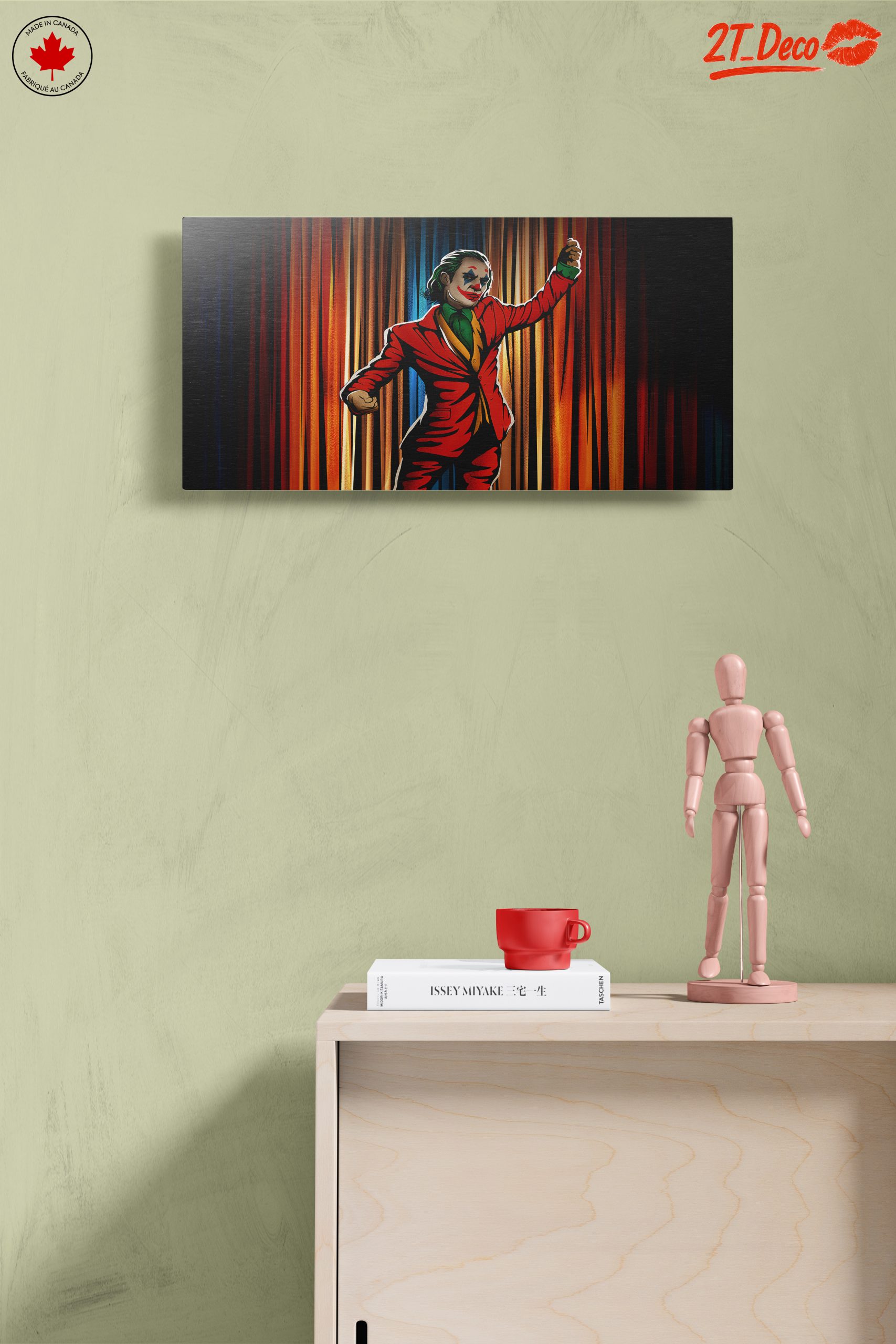Joker Artwork with Vibrant Colors - Image 14