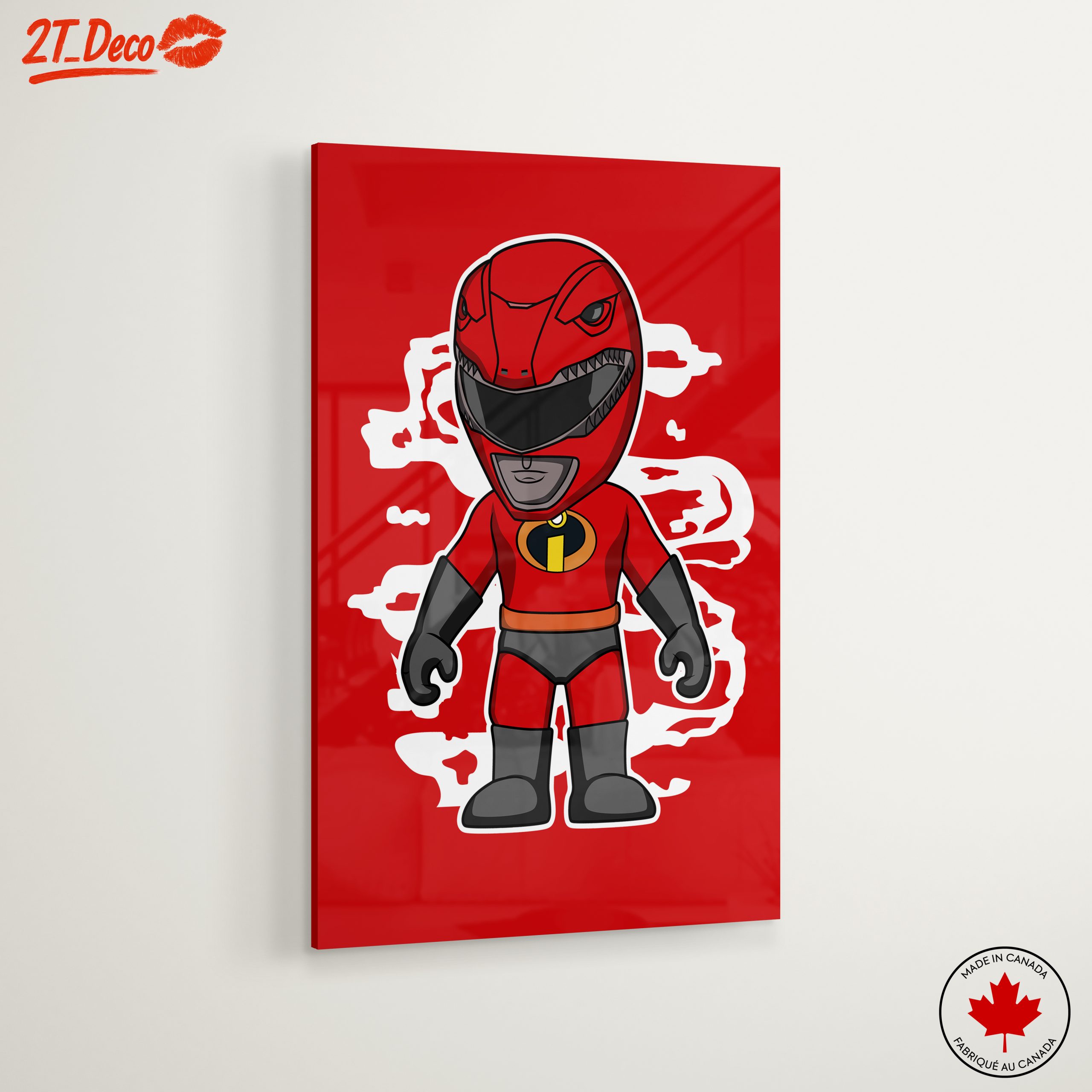 Stylized Animated Character in Red - Image 6