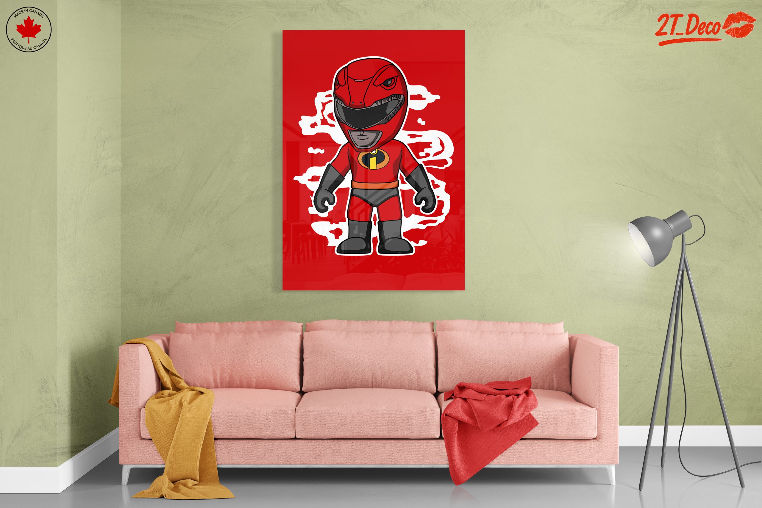 Stylized Animated Character in Red - Image 7