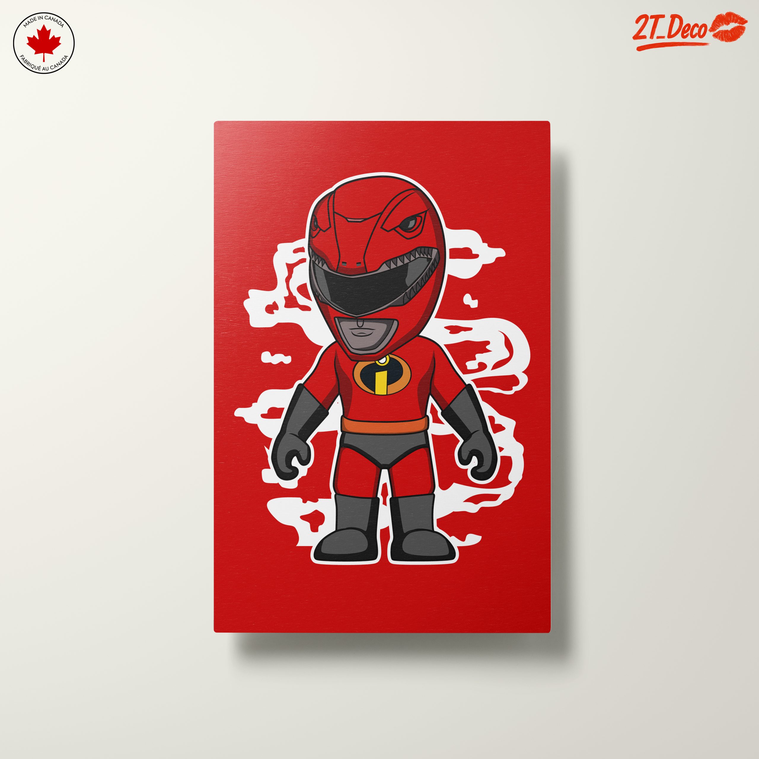 Stylized Animated Character in Red - Image 10