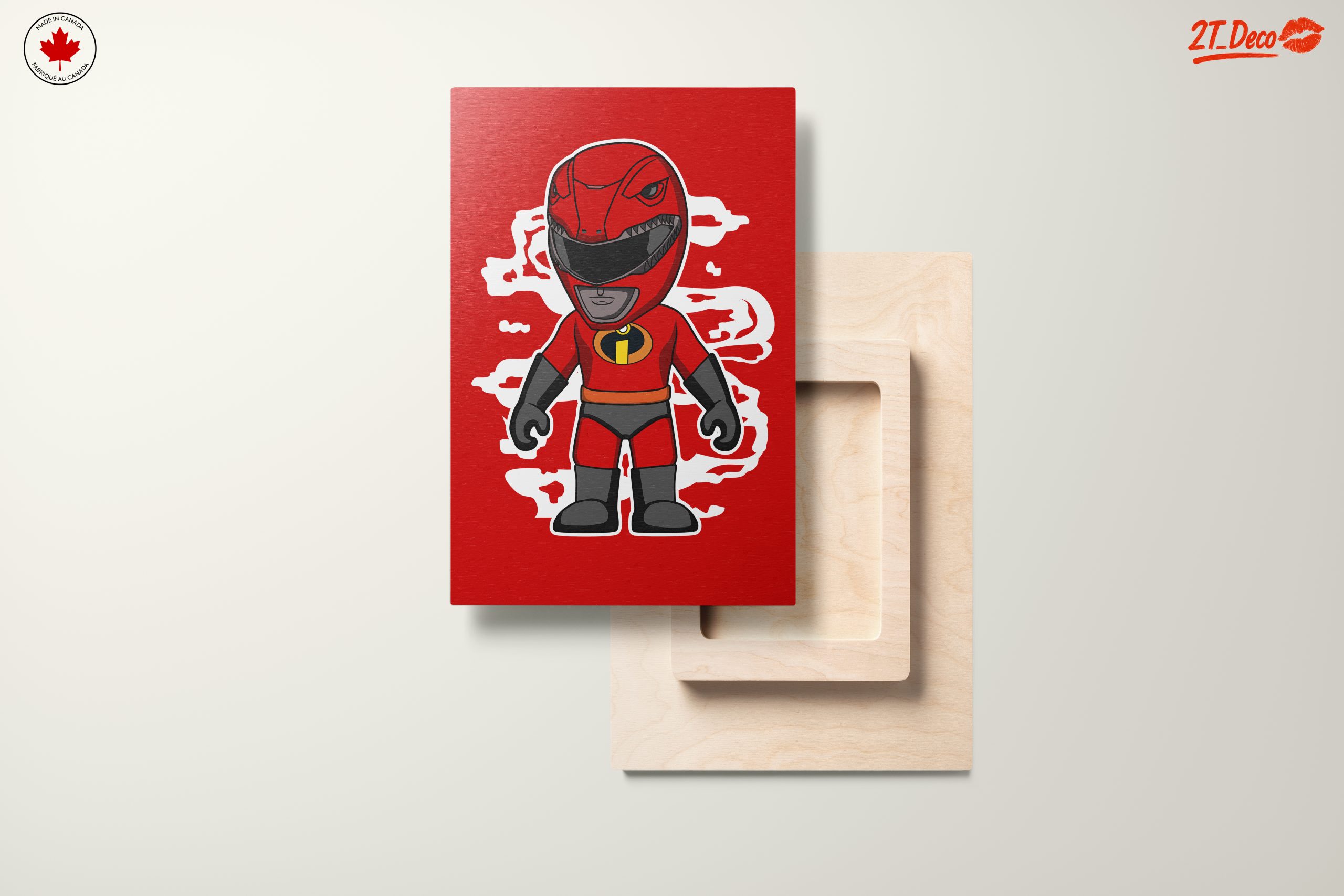 Stylized Animated Character in Red - Image 11