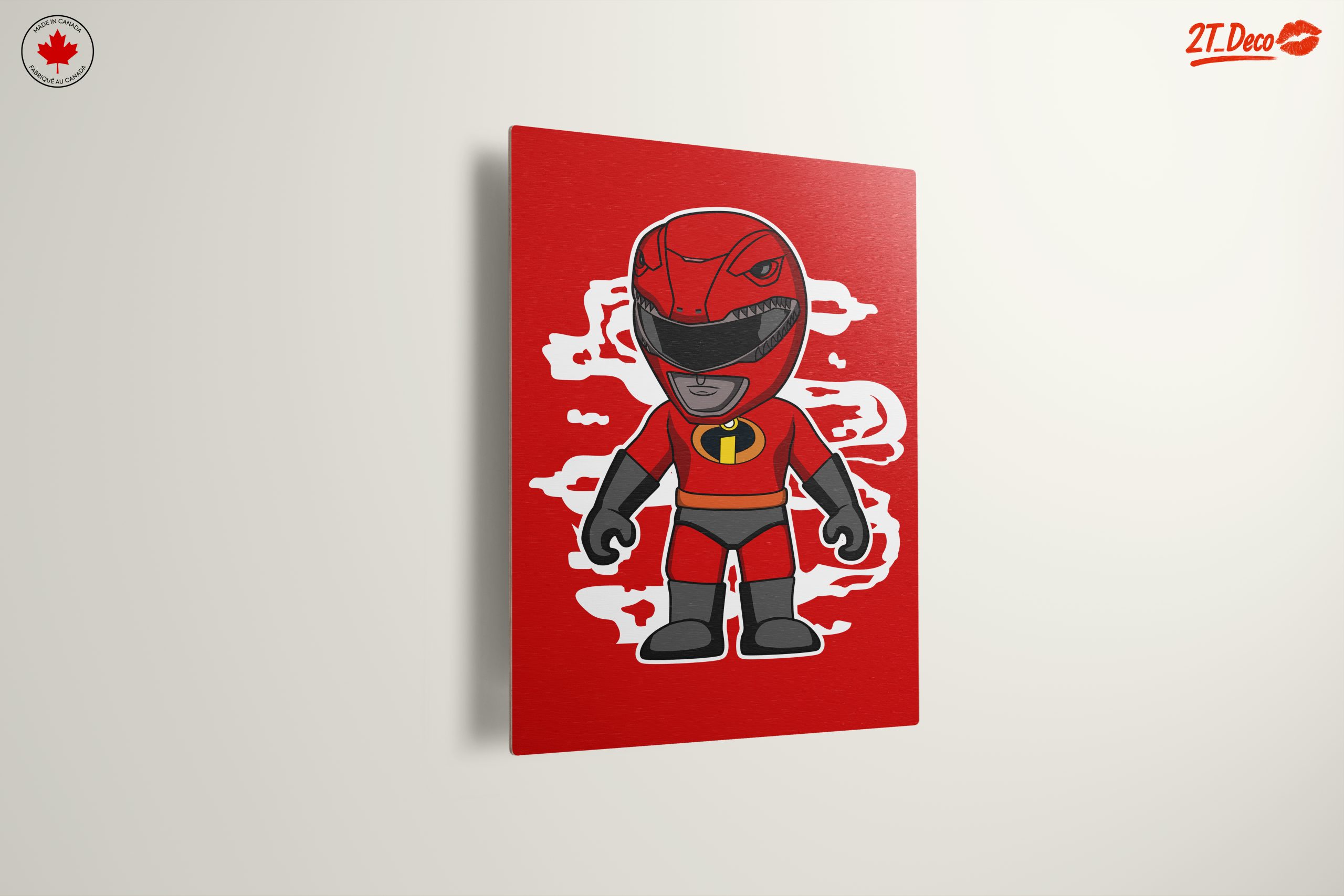 Stylized Animated Character in Red - Image 13