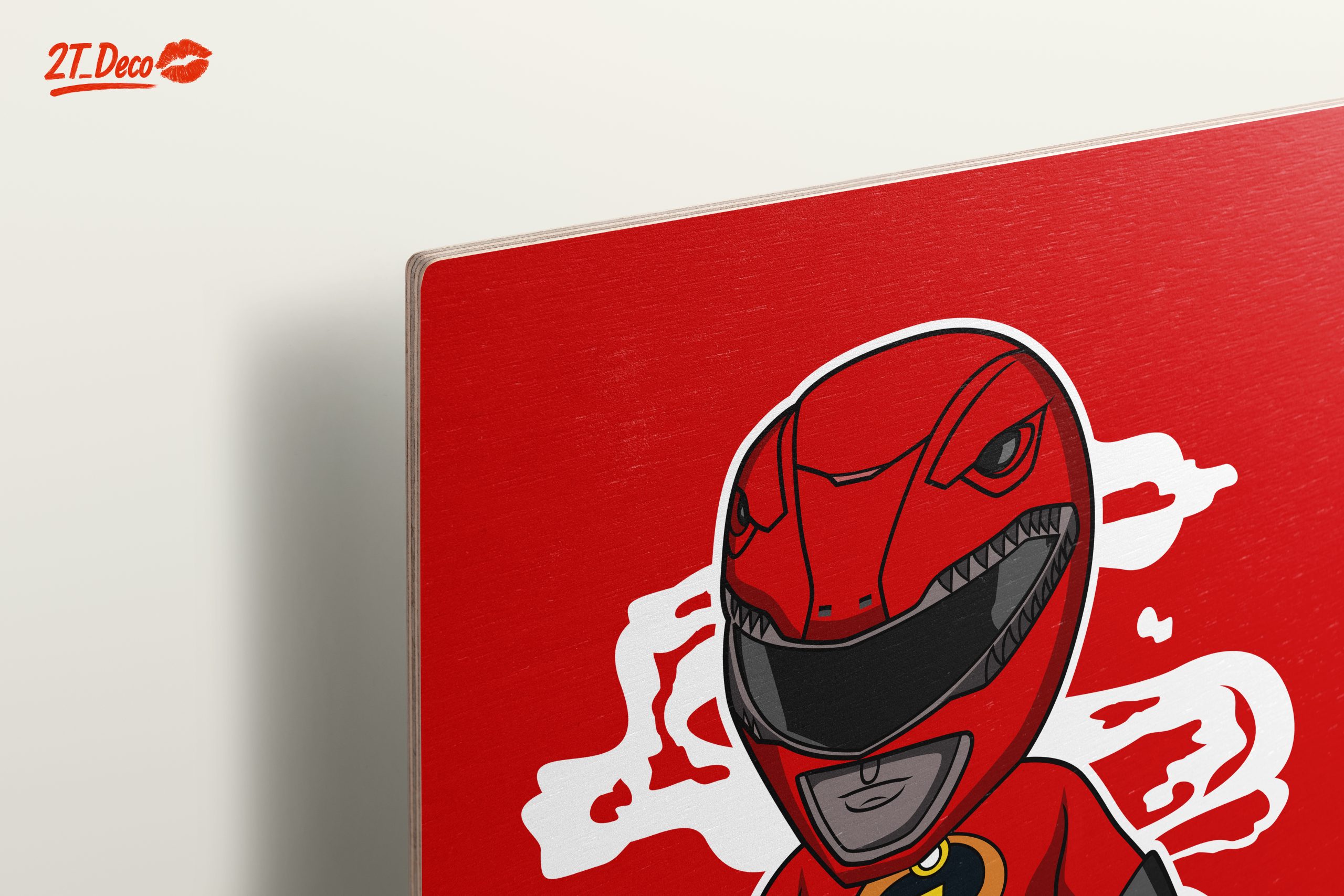 Stylized Animated Character in Red - Image 15