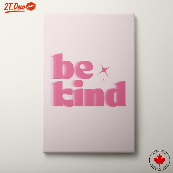 Be Kind Motivational Quote Artwork