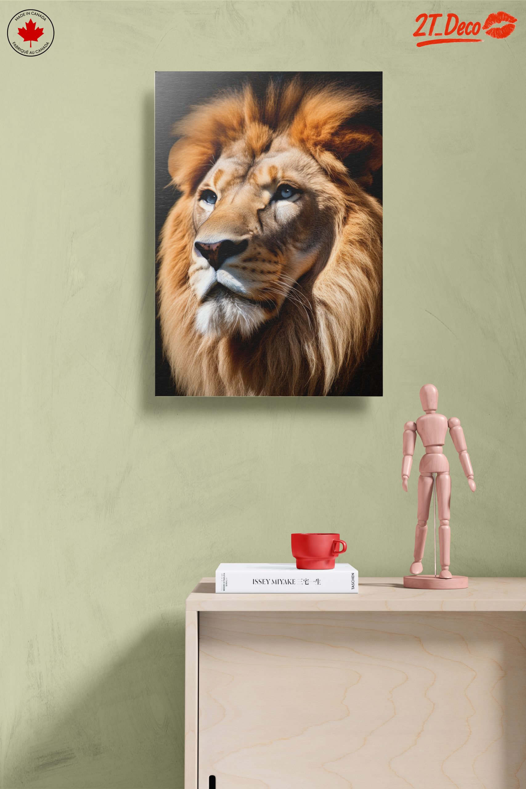 Majestic Lion Wall Art 8 - Image 14