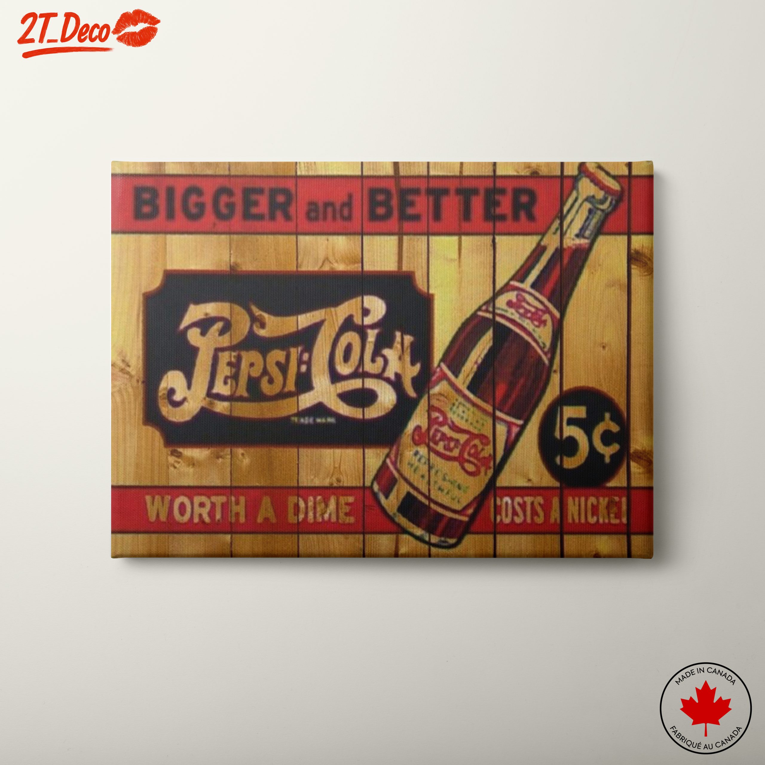Vintage Pepsi Advertising Artwork