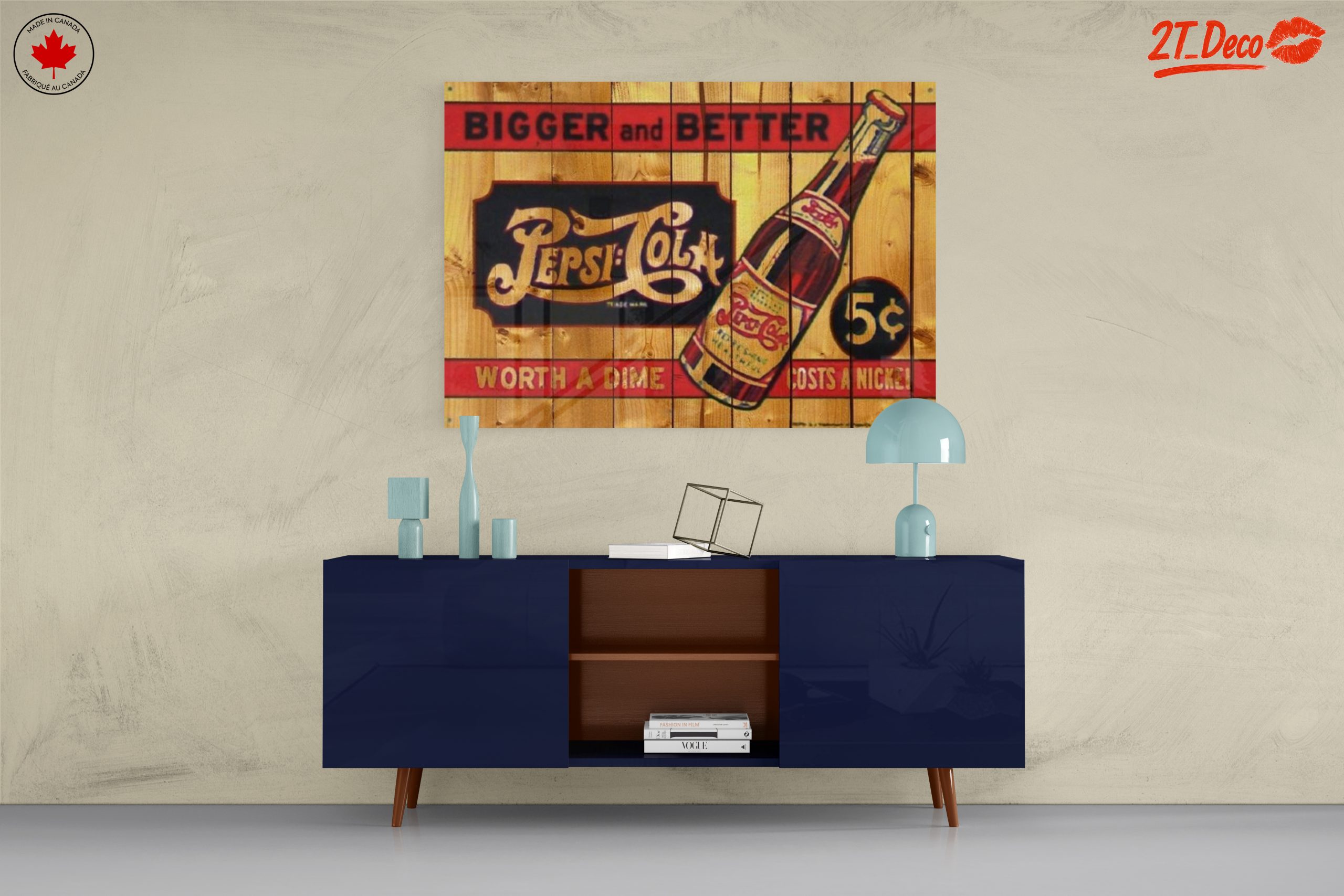 Vintage Pepsi Advertising Artwork - Image 8