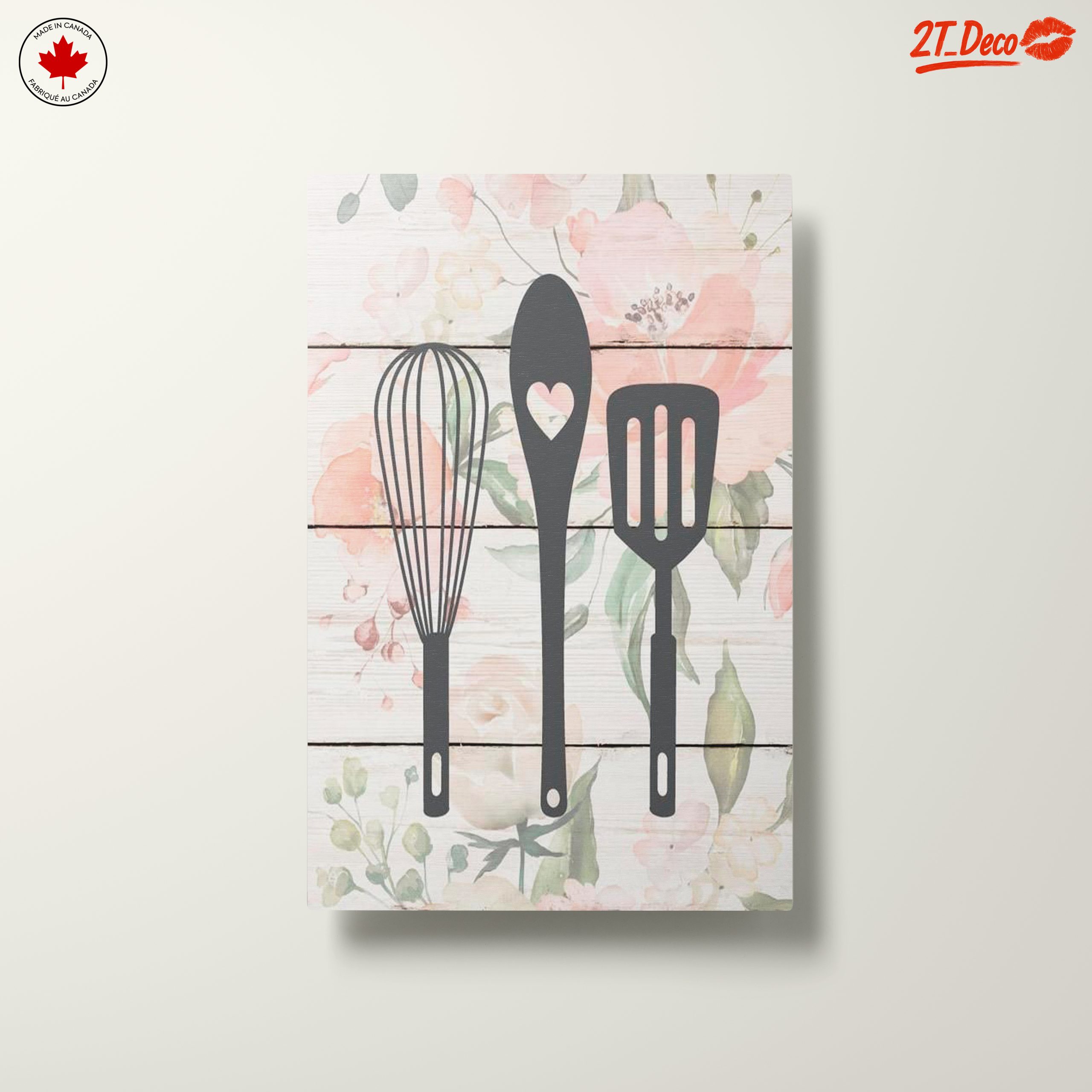 Stylish Kitchen Utensil Art for Home Decor - Image 10