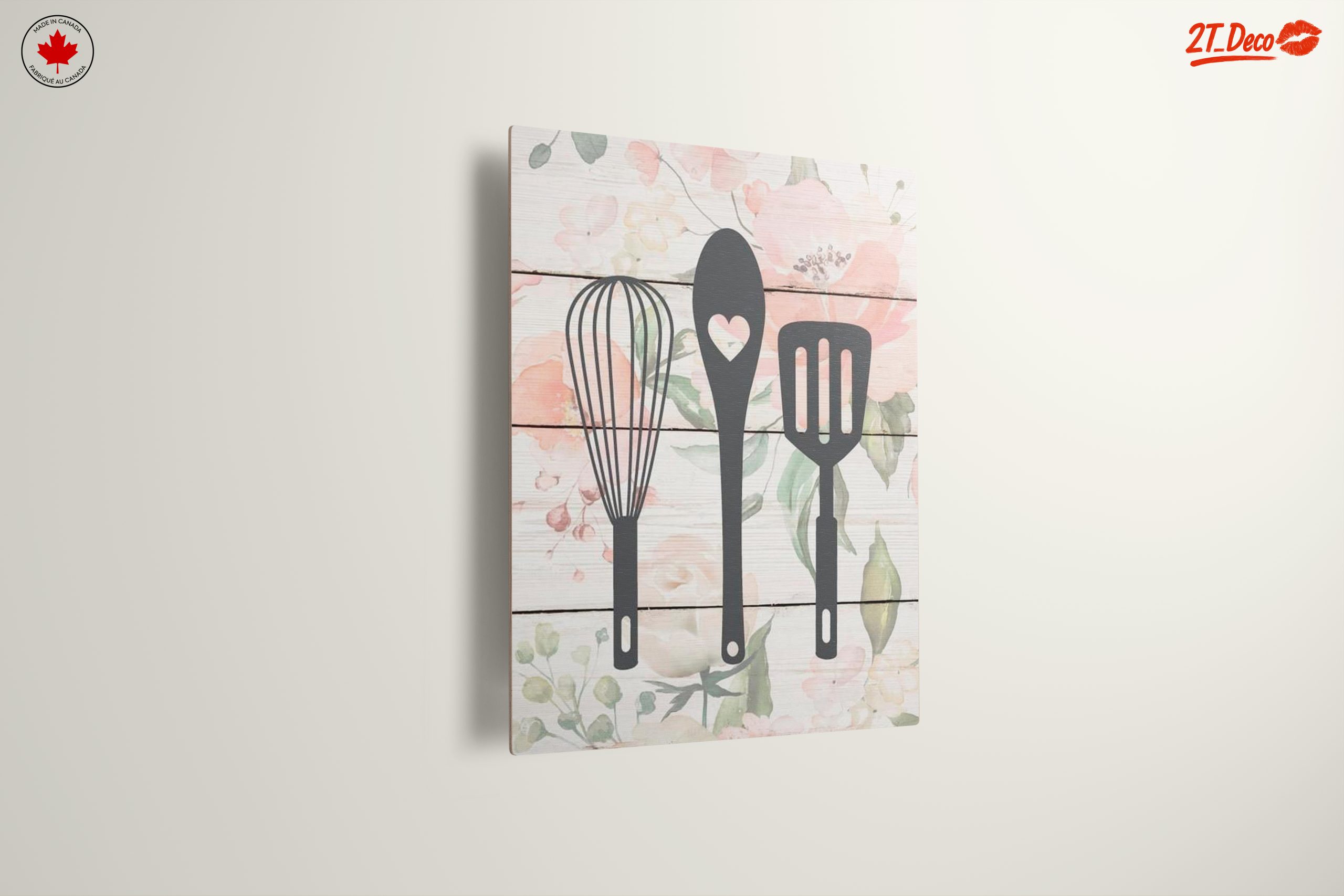 Stylish Kitchen Utensil Art for Home Decor - Image 13