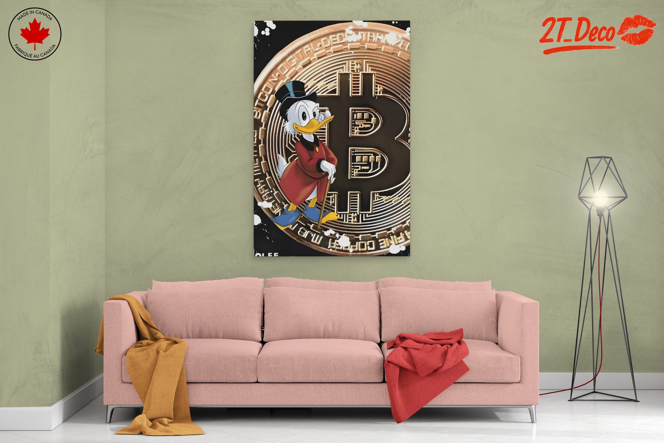 Cartoon Character with Bitcoin Theme - Image 2