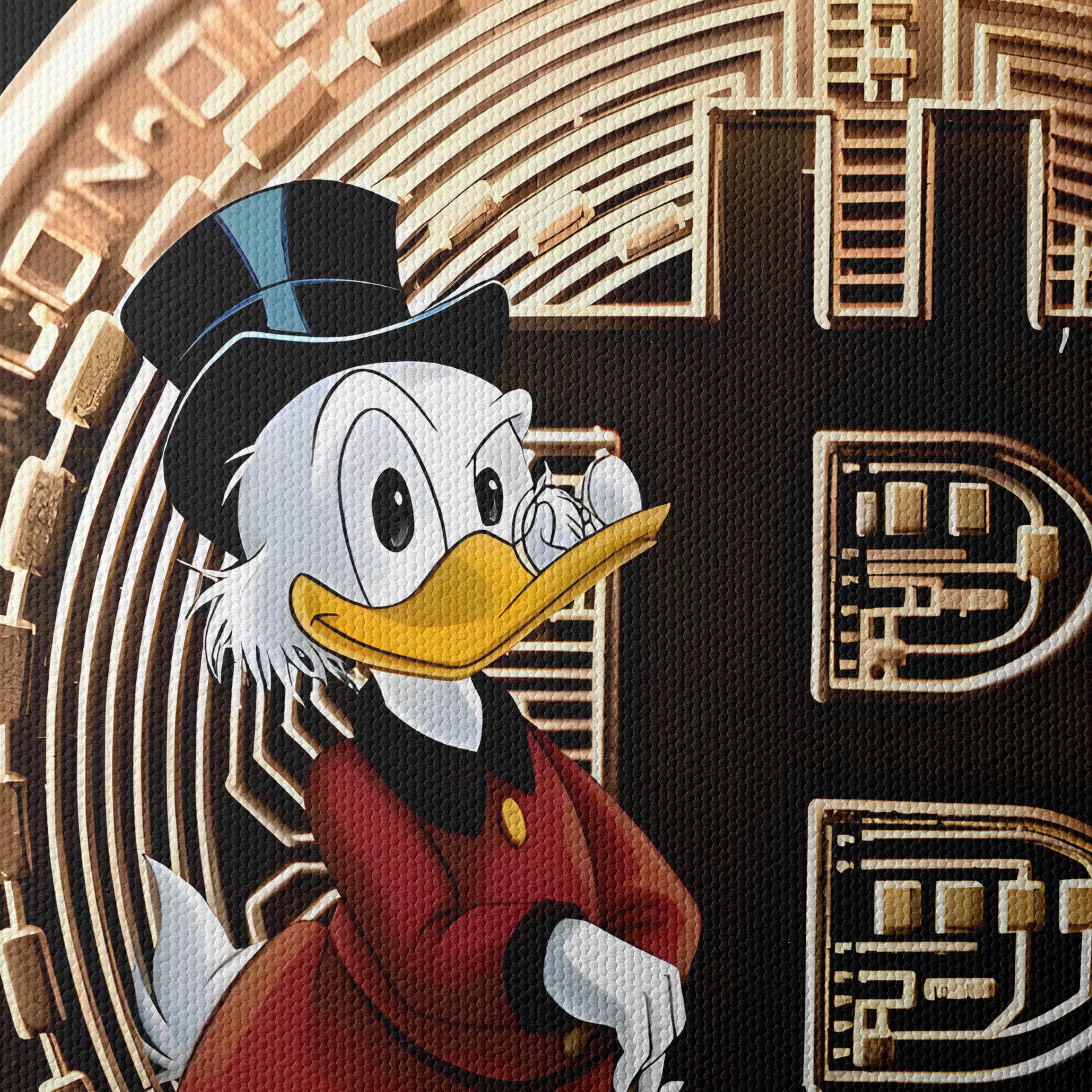 Cartoon Character with Bitcoin Theme - Image 4