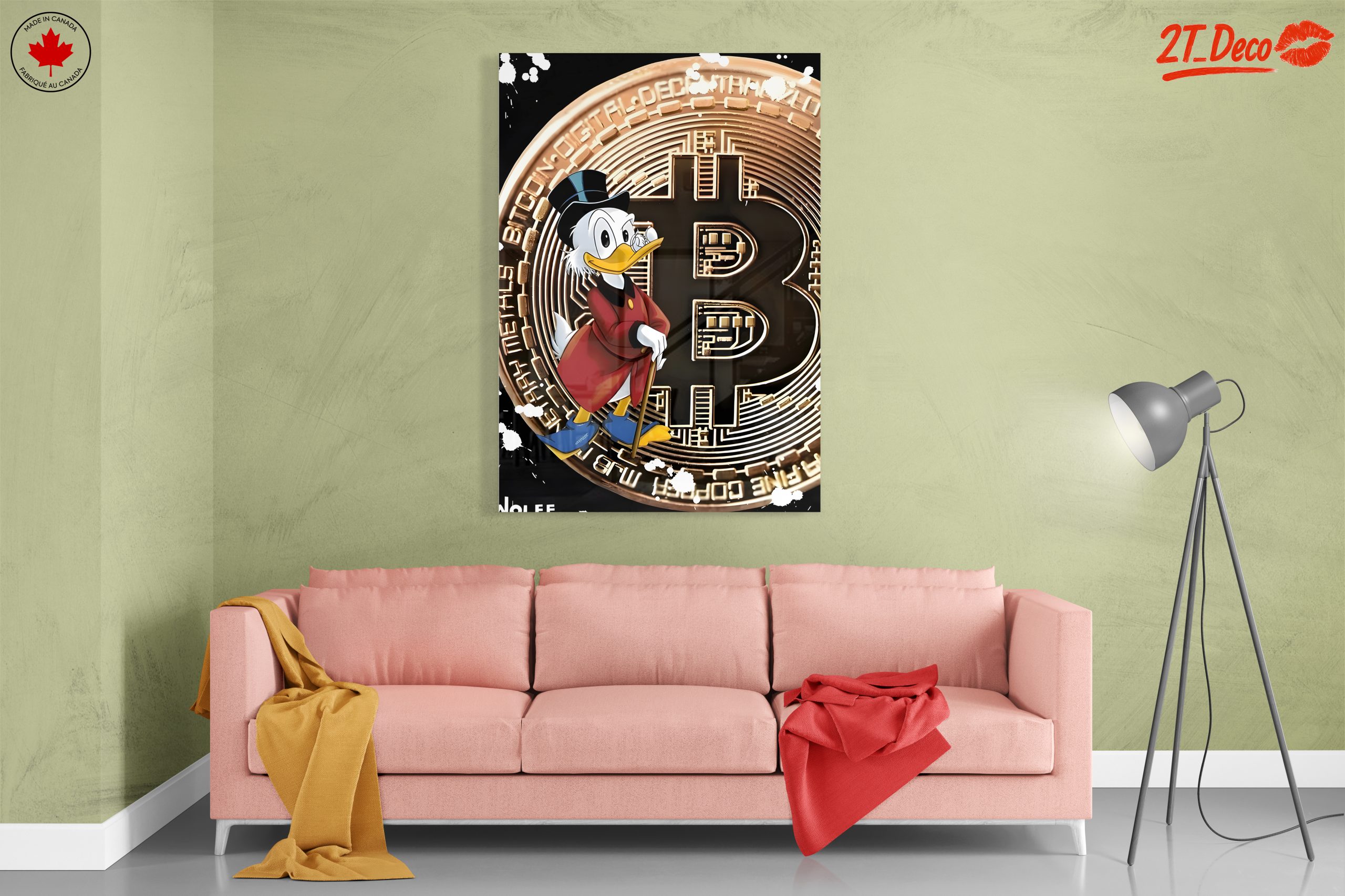 Cartoon Character with Bitcoin Theme - Image 7