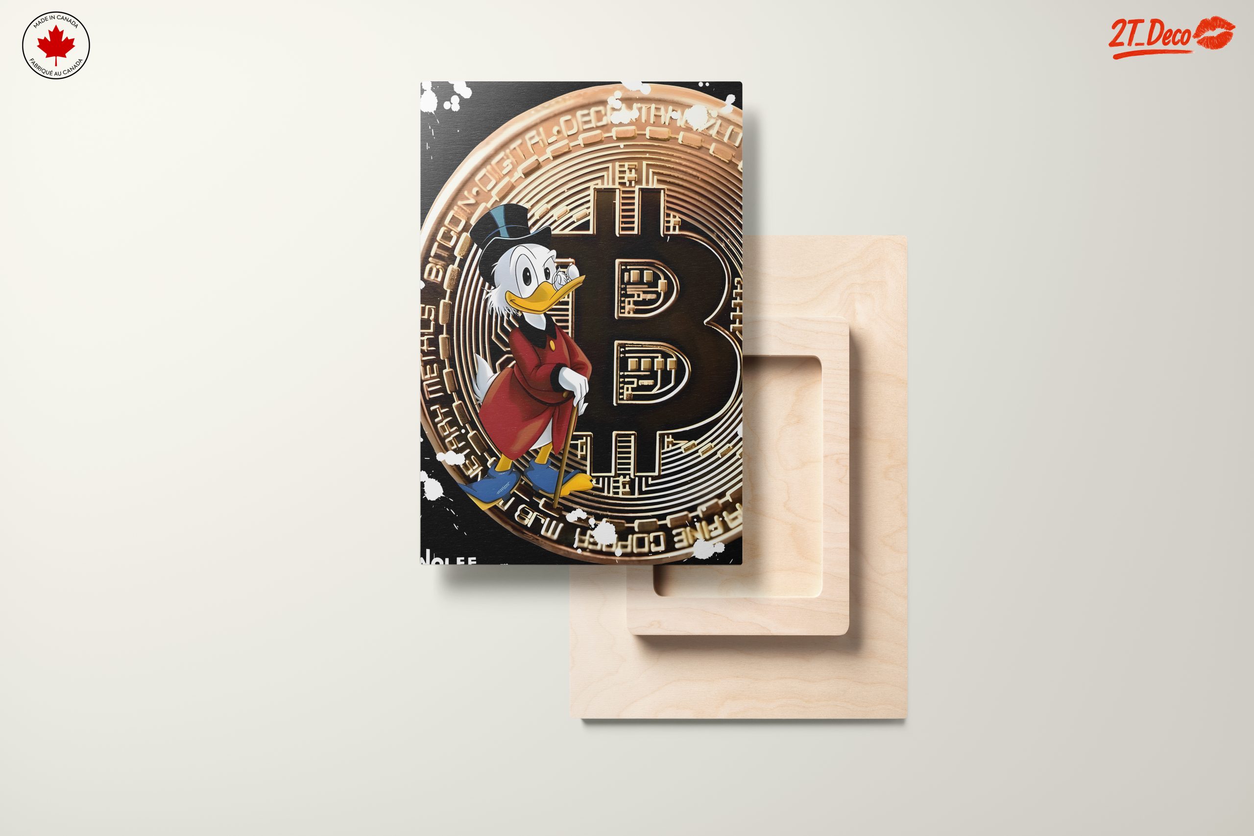Cartoon Character with Bitcoin Theme - Image 11