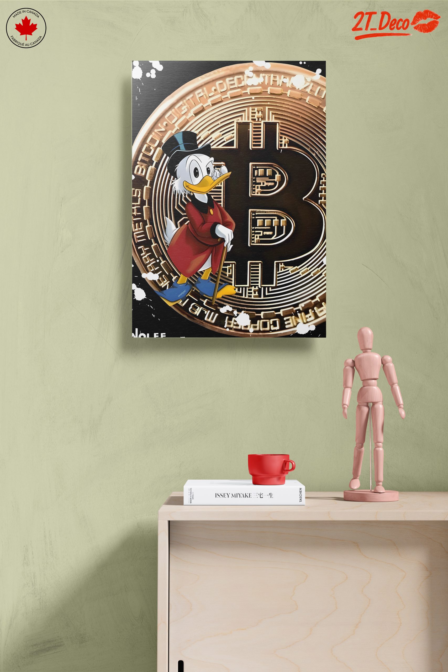 Cartoon Character with Bitcoin Theme - Image 14