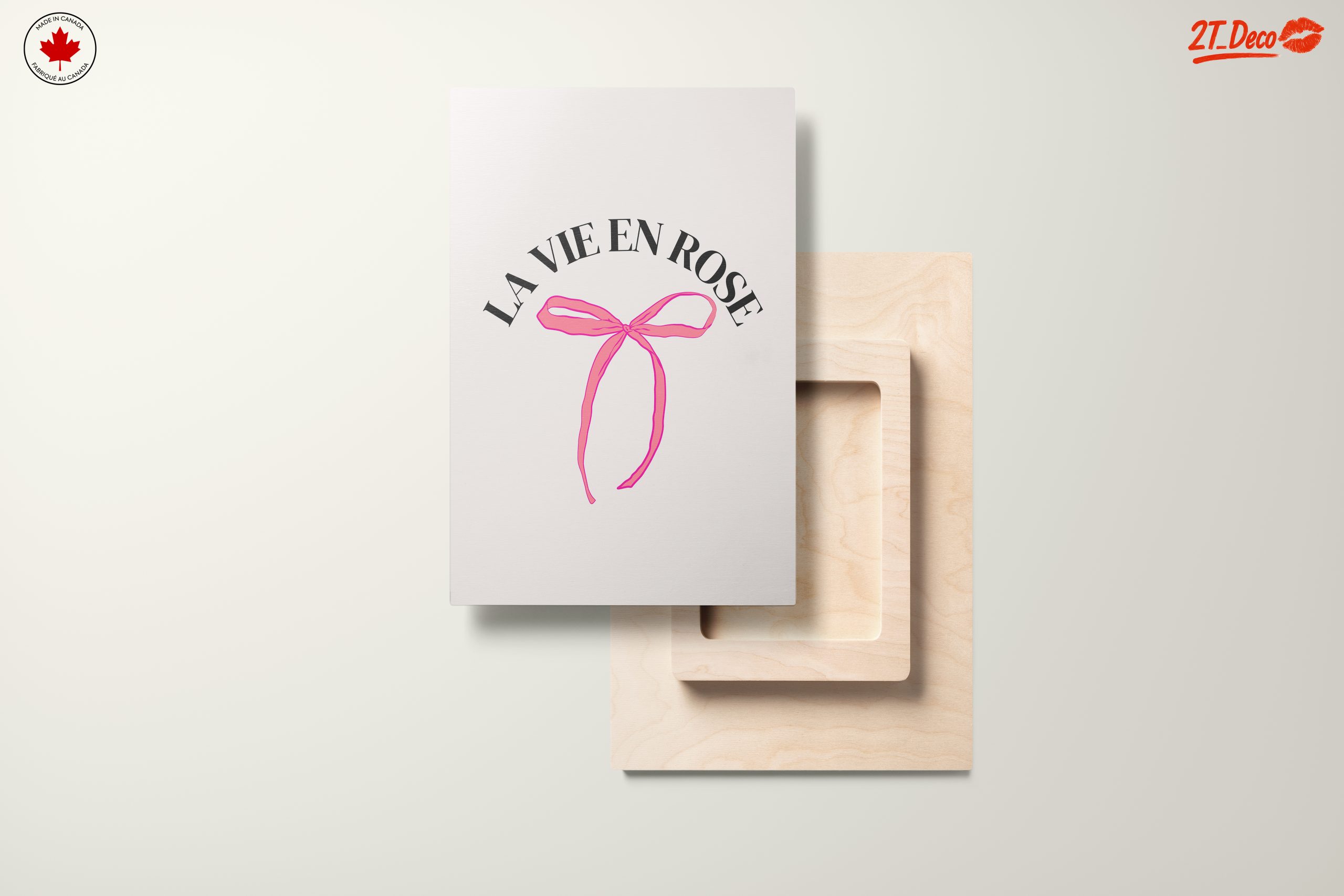 La Vie en Rose Inspirational Wall Art - Image 11
