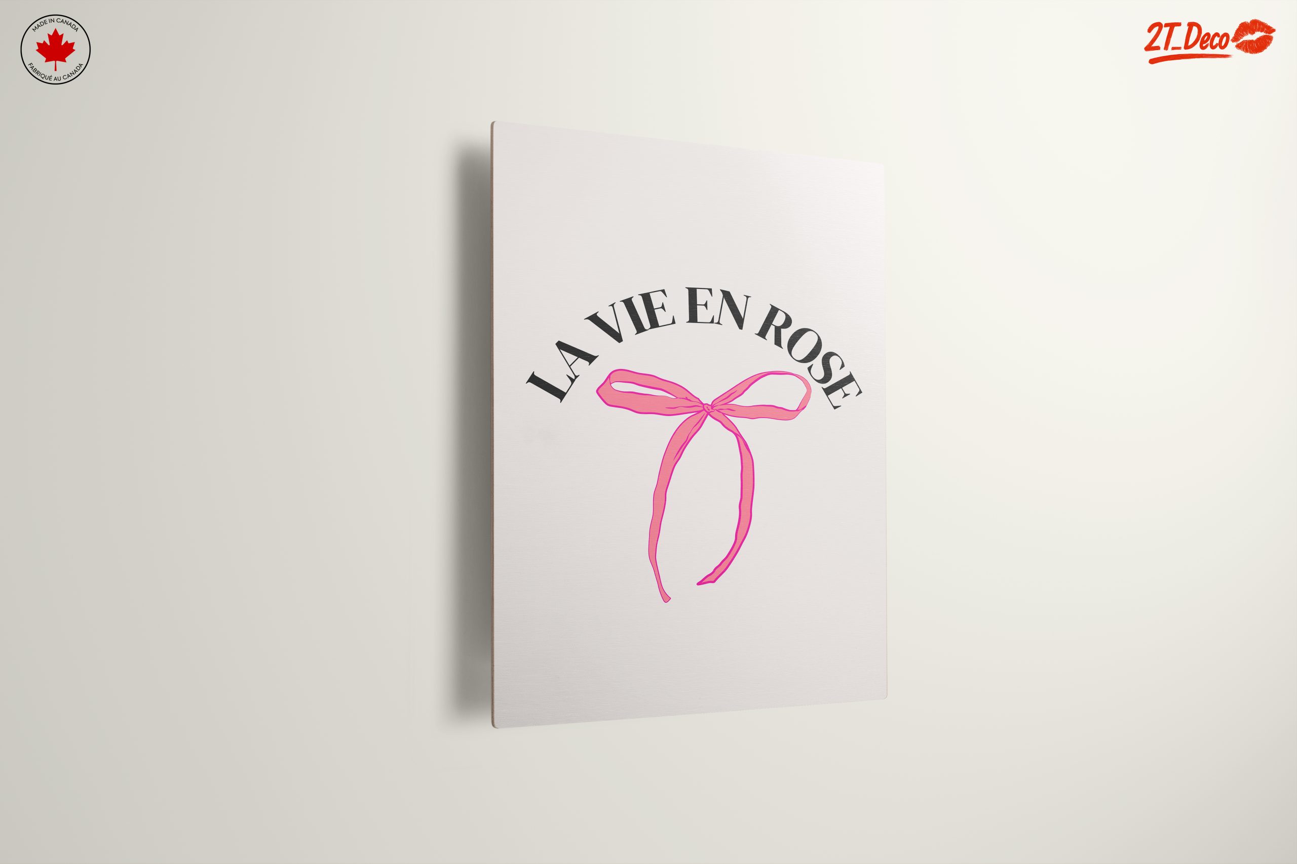 La Vie en Rose Inspirational Wall Art - Image 13