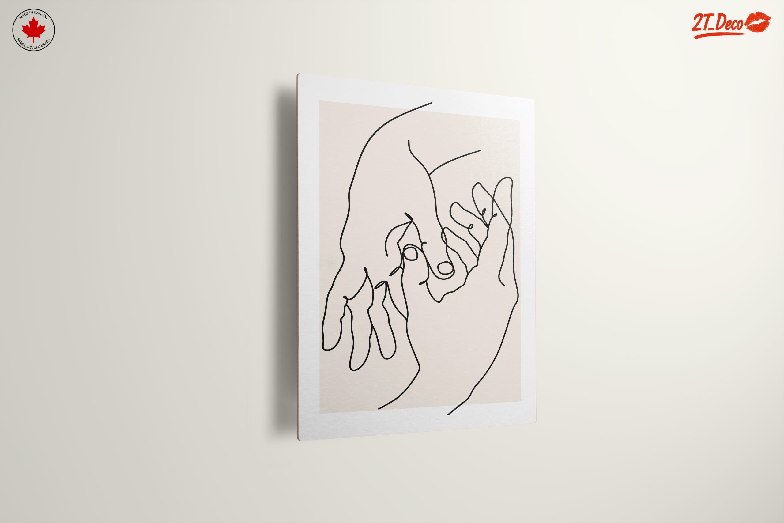 Minimalist Hands Line Art Design - Image 13