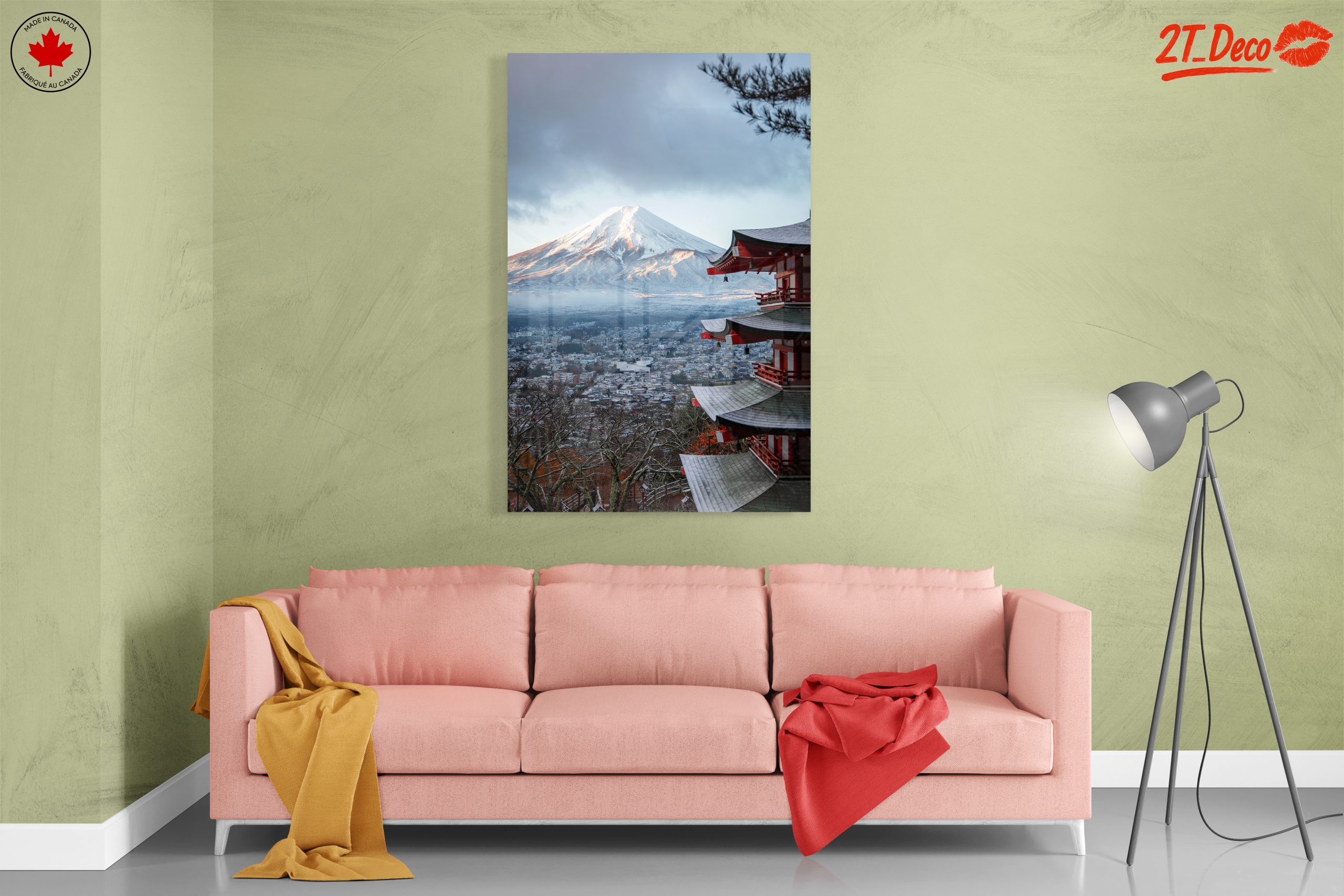 Stunning Mount Fuji Landscape with Pagoda - Image 7