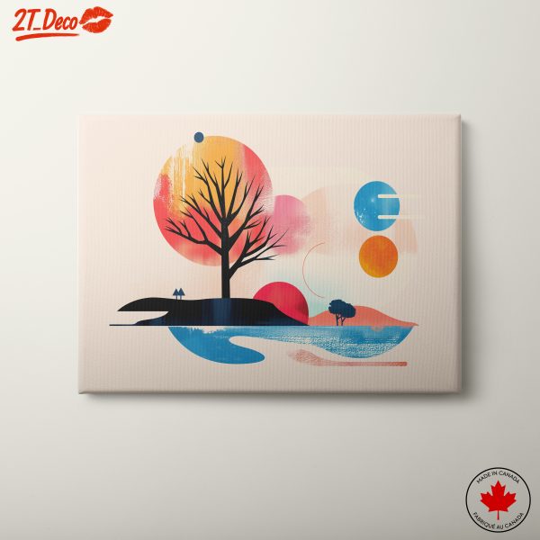 Colorful Abstract Landscape Art 3
