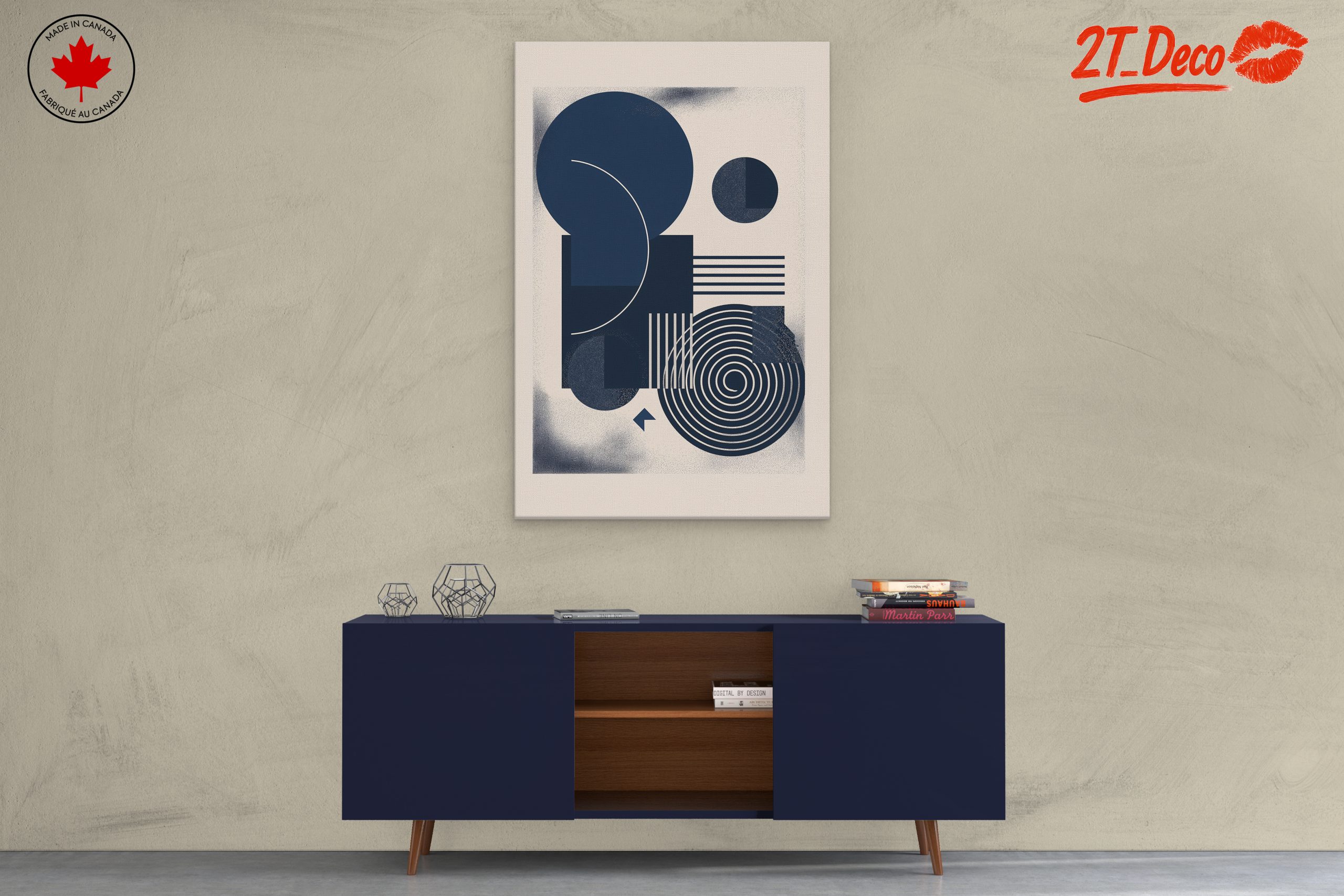 Geometric Abstract Art Composition 2 - Image 3