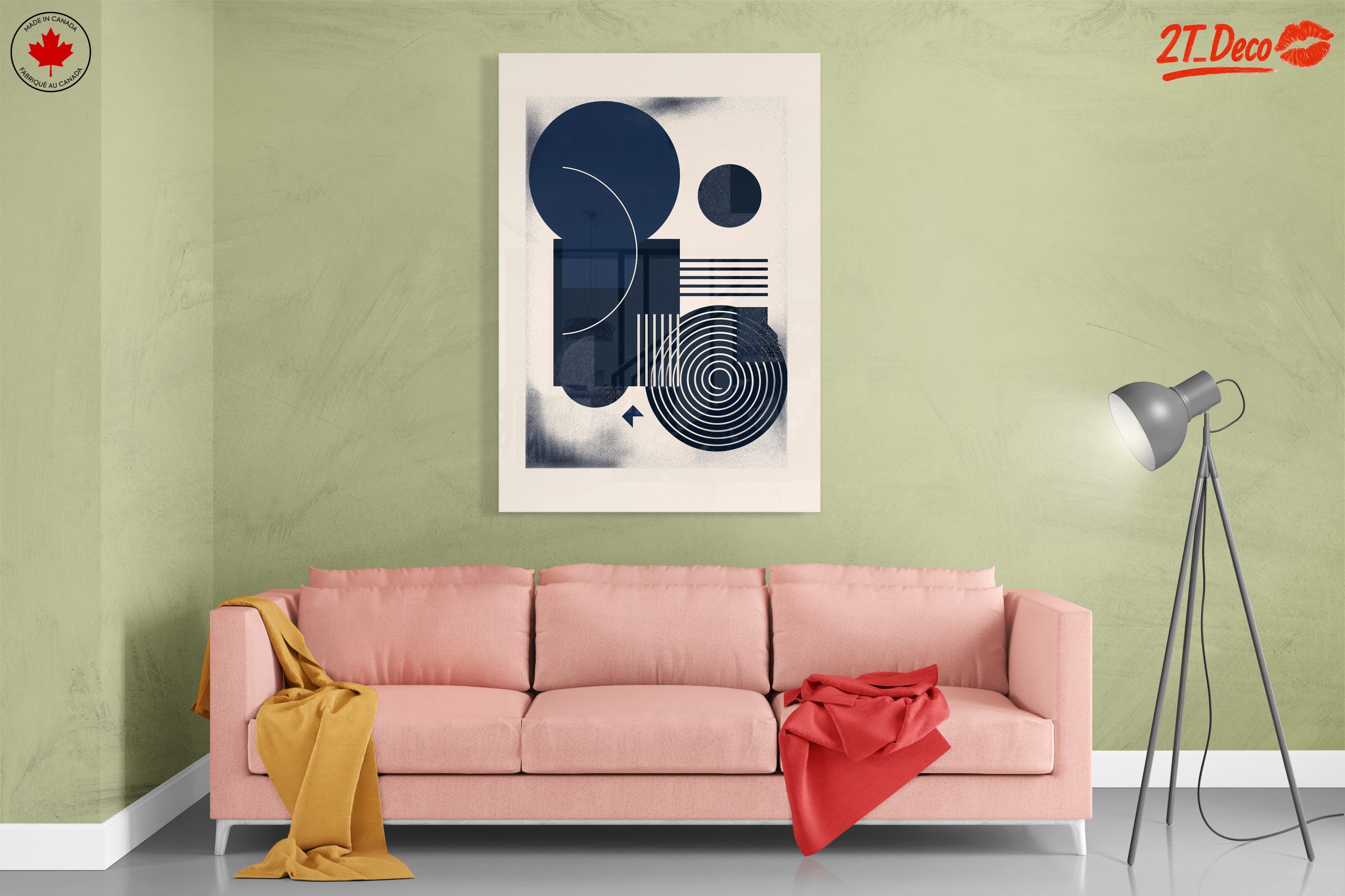 Geometric Abstract Art Composition 2 - Image 7