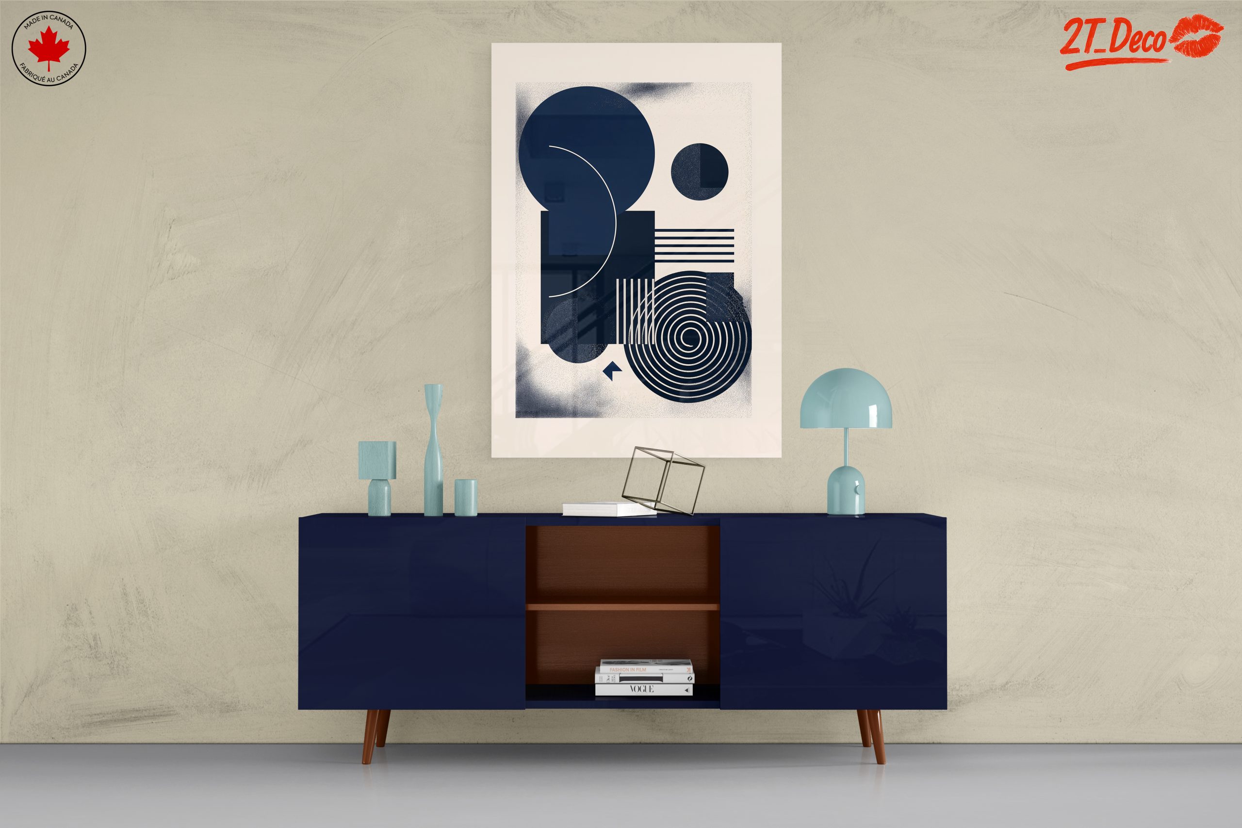Geometric Abstract Art Composition 2 - Image 8