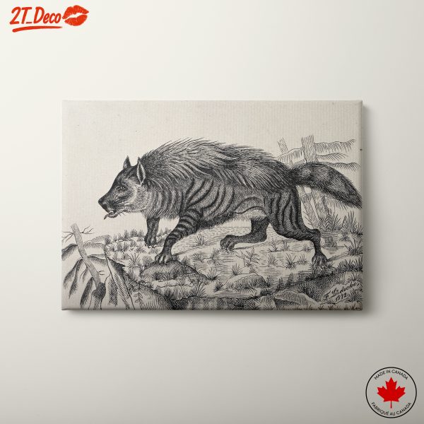 Artistic Representation of a Mythical Animal