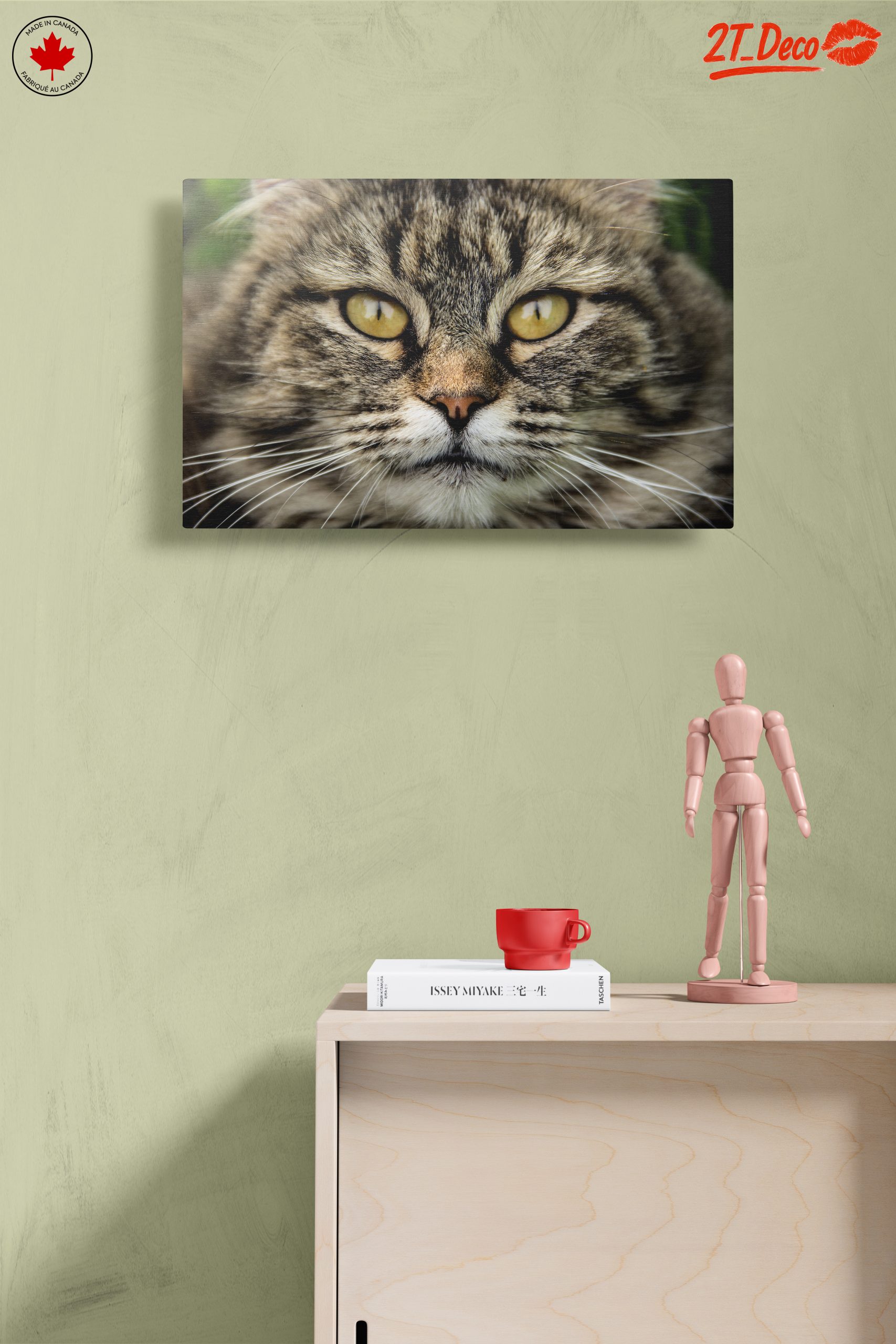Close-Up Cat Portrait with Striking Features - Image 14