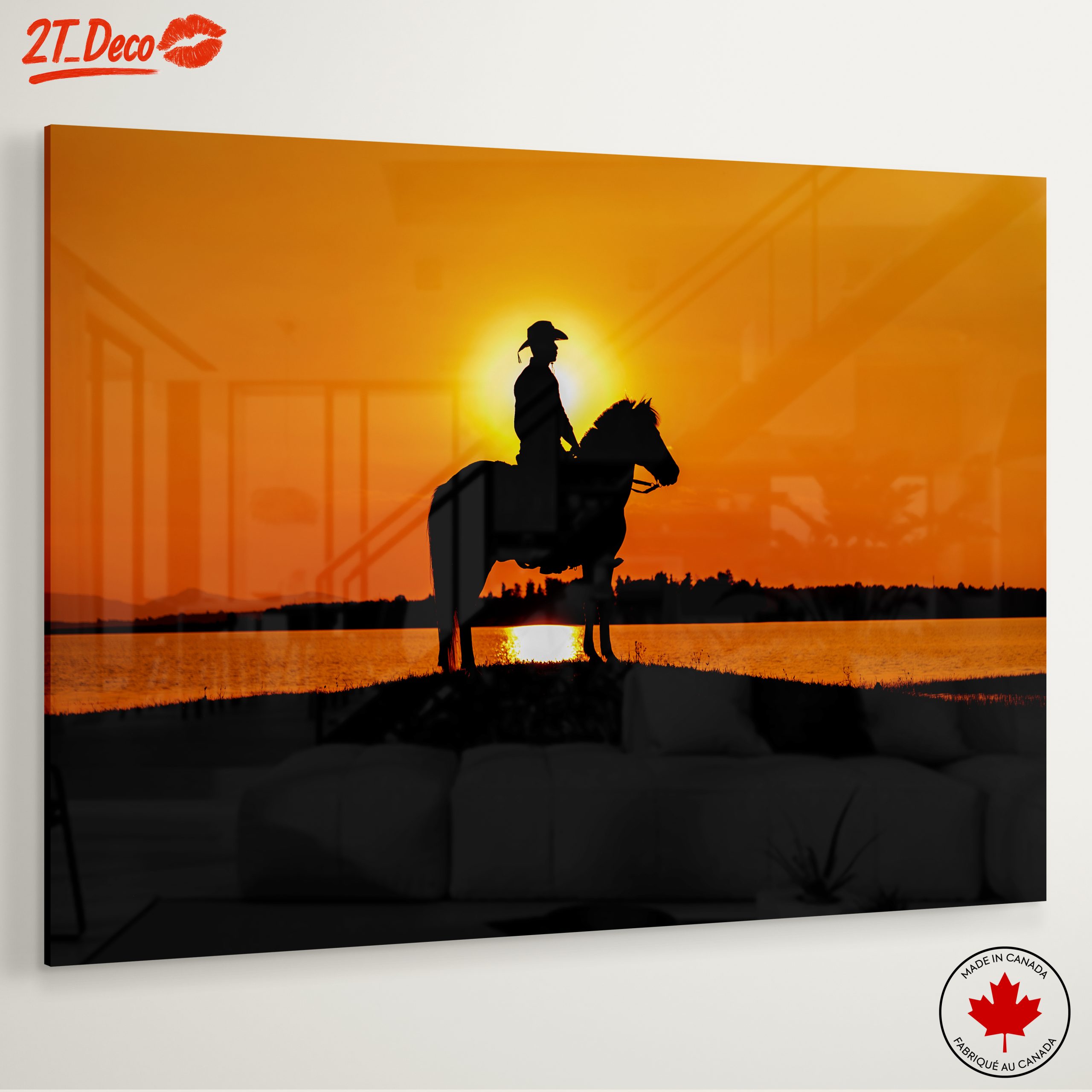 Silhouette of a Horse at Sunset - Image 6