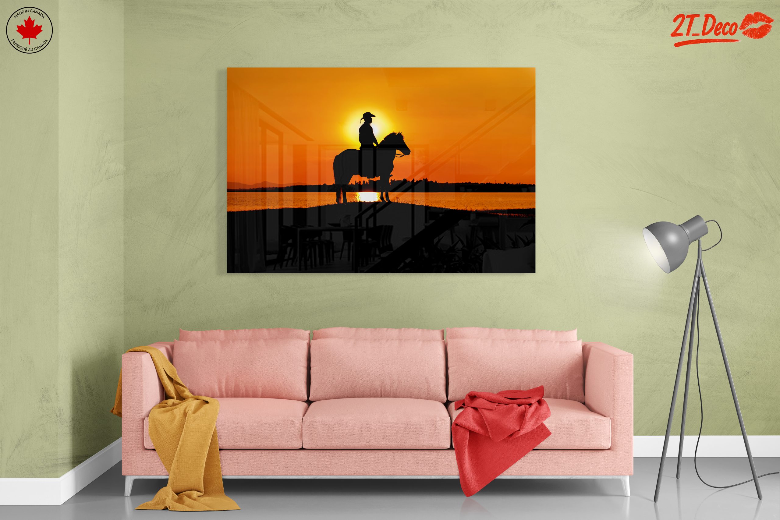 Silhouette of a Horse at Sunset - Image 7